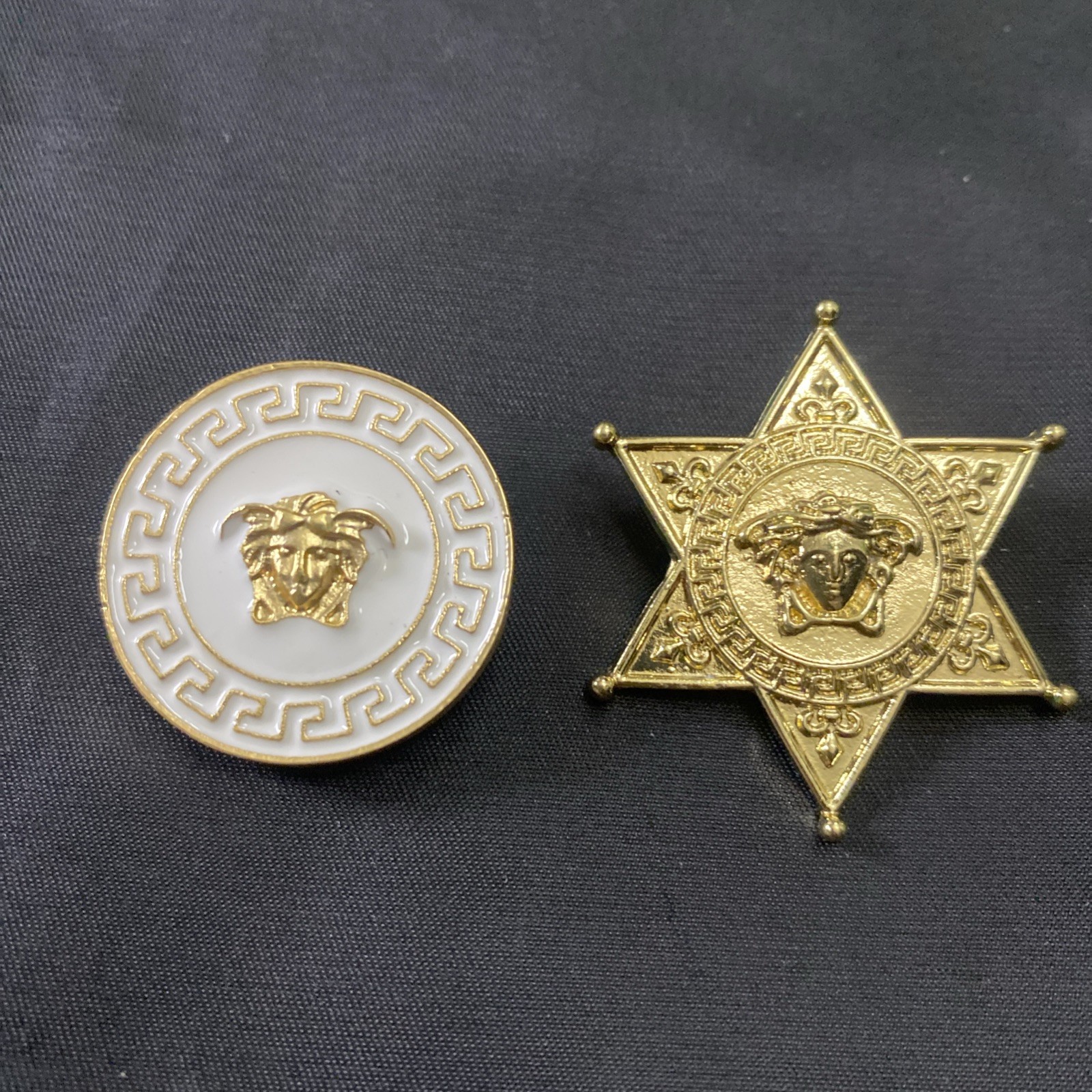 Versace Luxury Elegant Brooch Pin