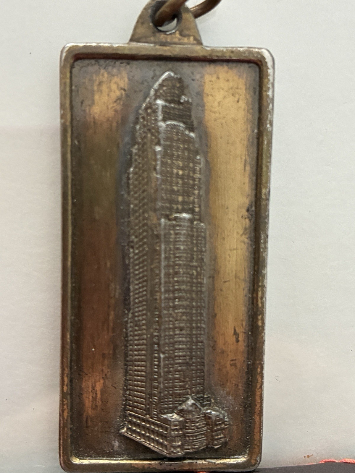 Vintage Norwest Center Minneapolis Keychain Limited Edition 98/750 Metal Fob