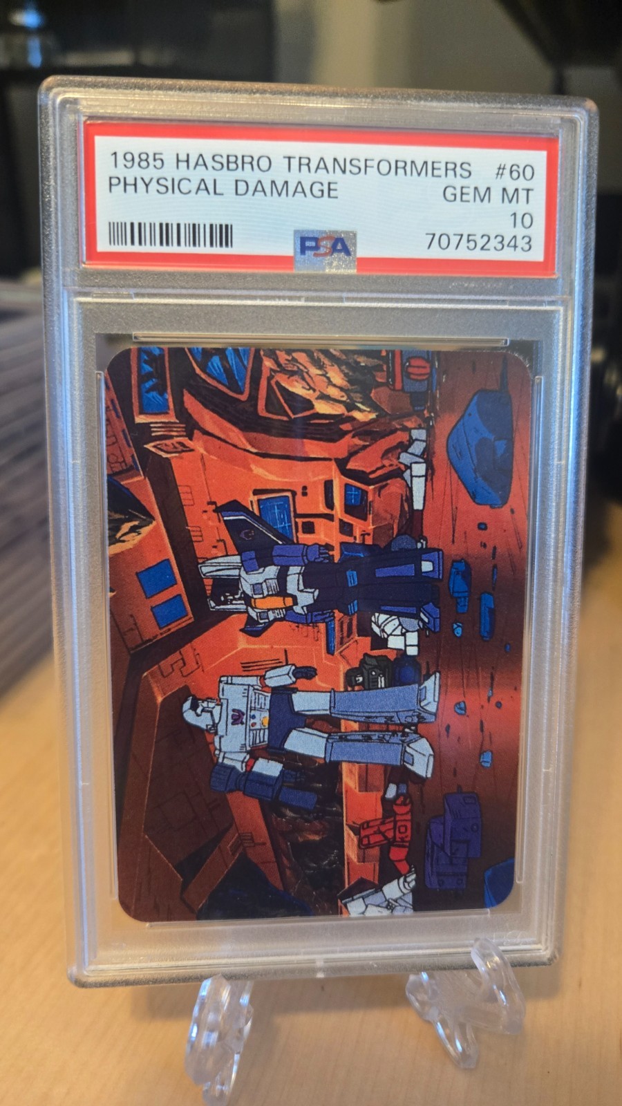 1985 Hasbro Transformers #60 Physical Damage PSA 10 - MEGATRON