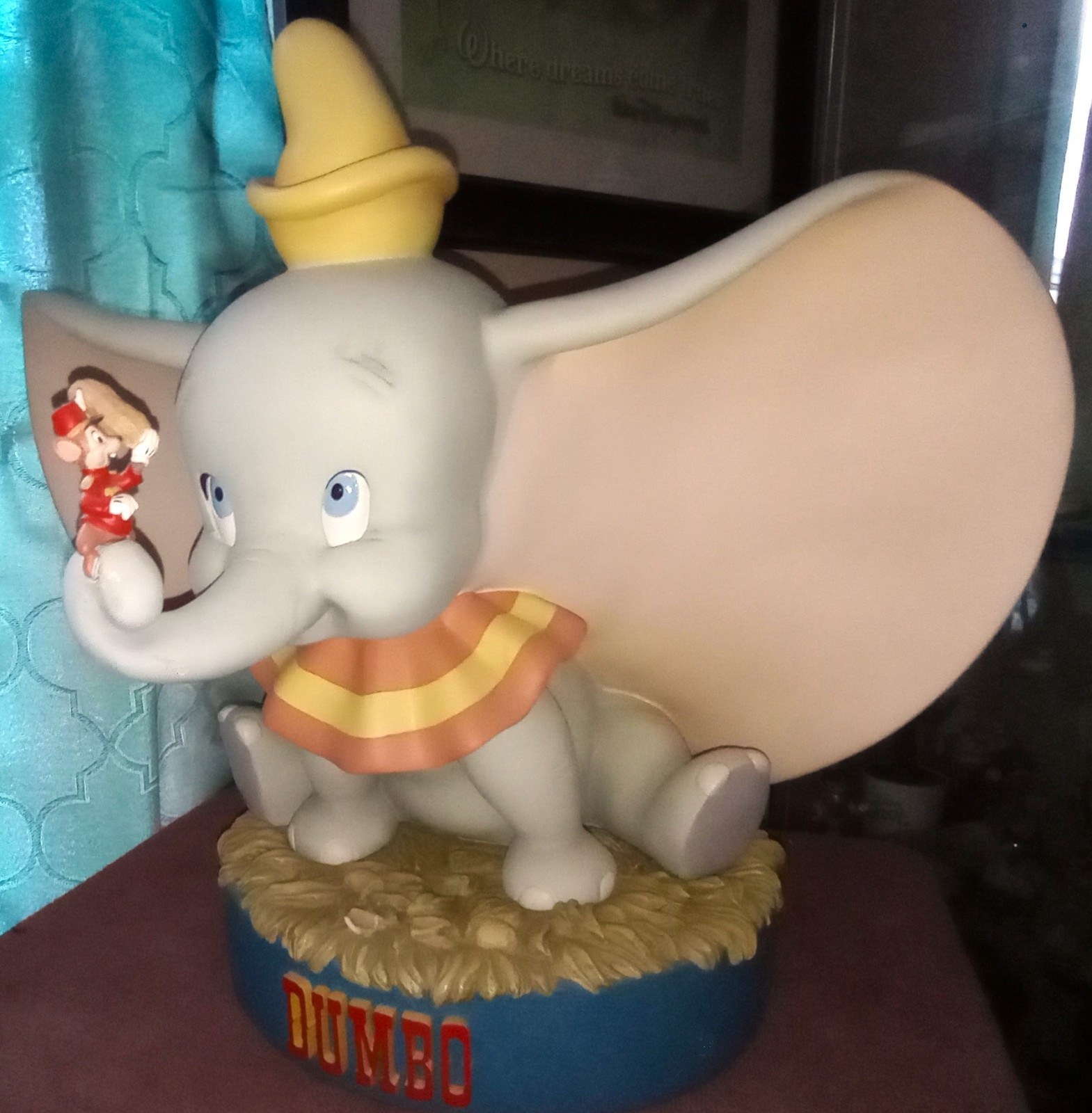 Disney Dumbo big figure statue 19 inch FOR CANCER TREATMENT