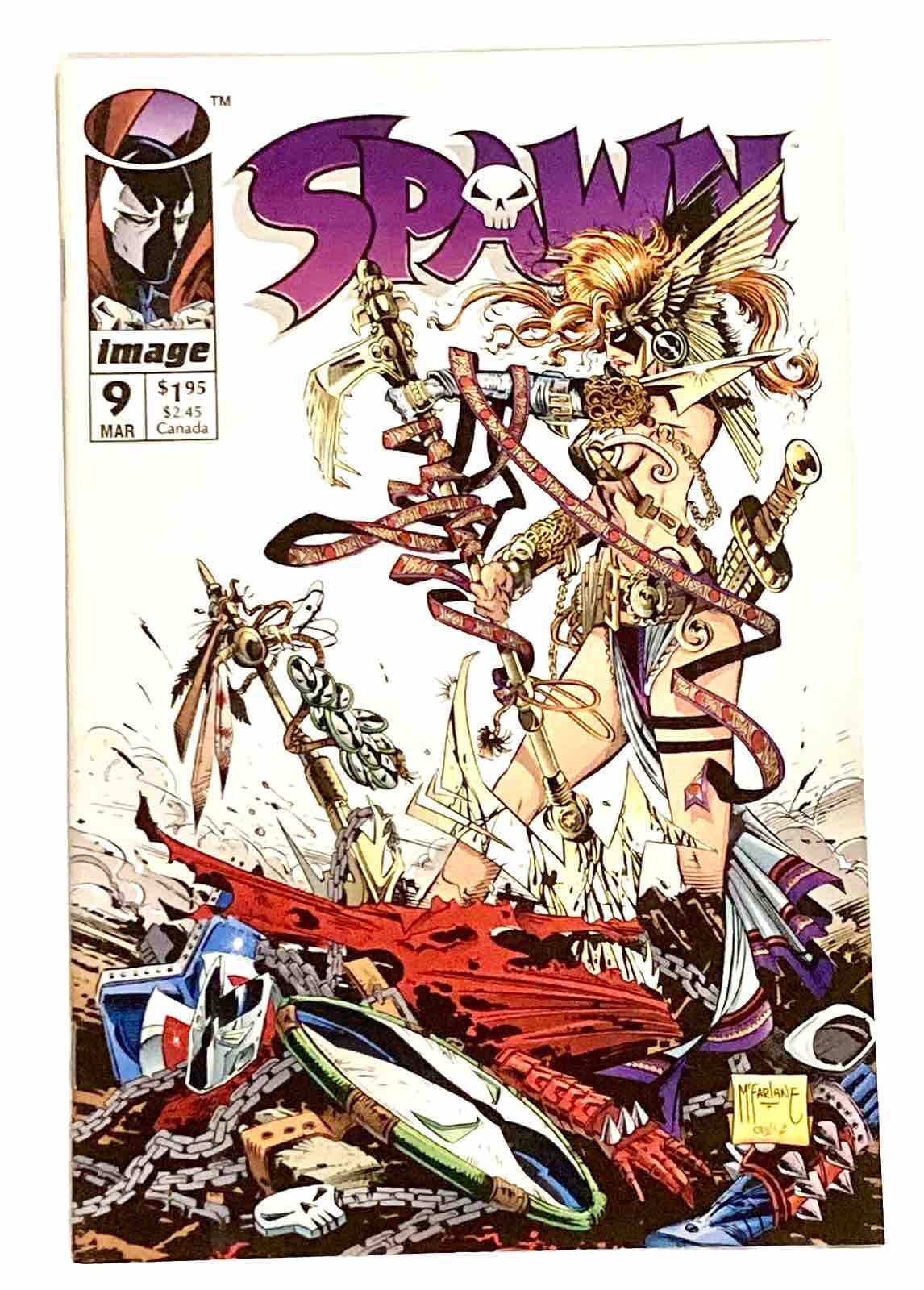 Spawn #9 1993 9.4 NM 🔑 1st Angela