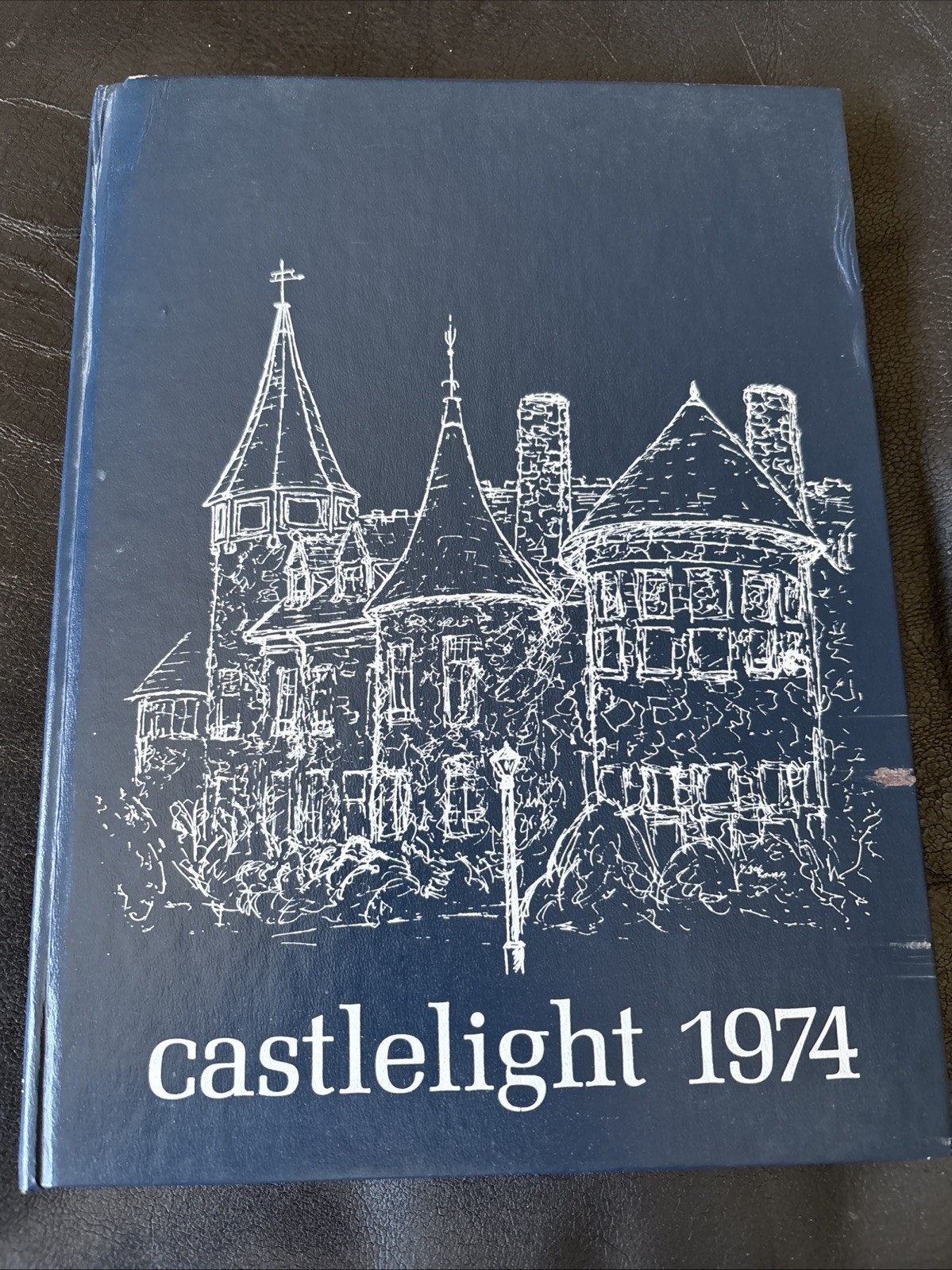 1974 Fairleigh Dickinson University,  Yearbook —comedian George Carlin Photo