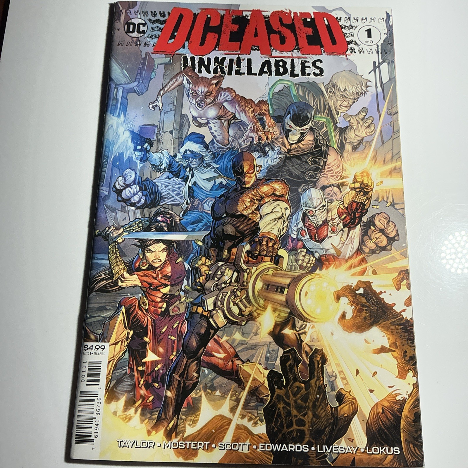 Dceased: Unkillables #1 Howard Porter Tomeu Morey Cover DC Comics April 2020 NM