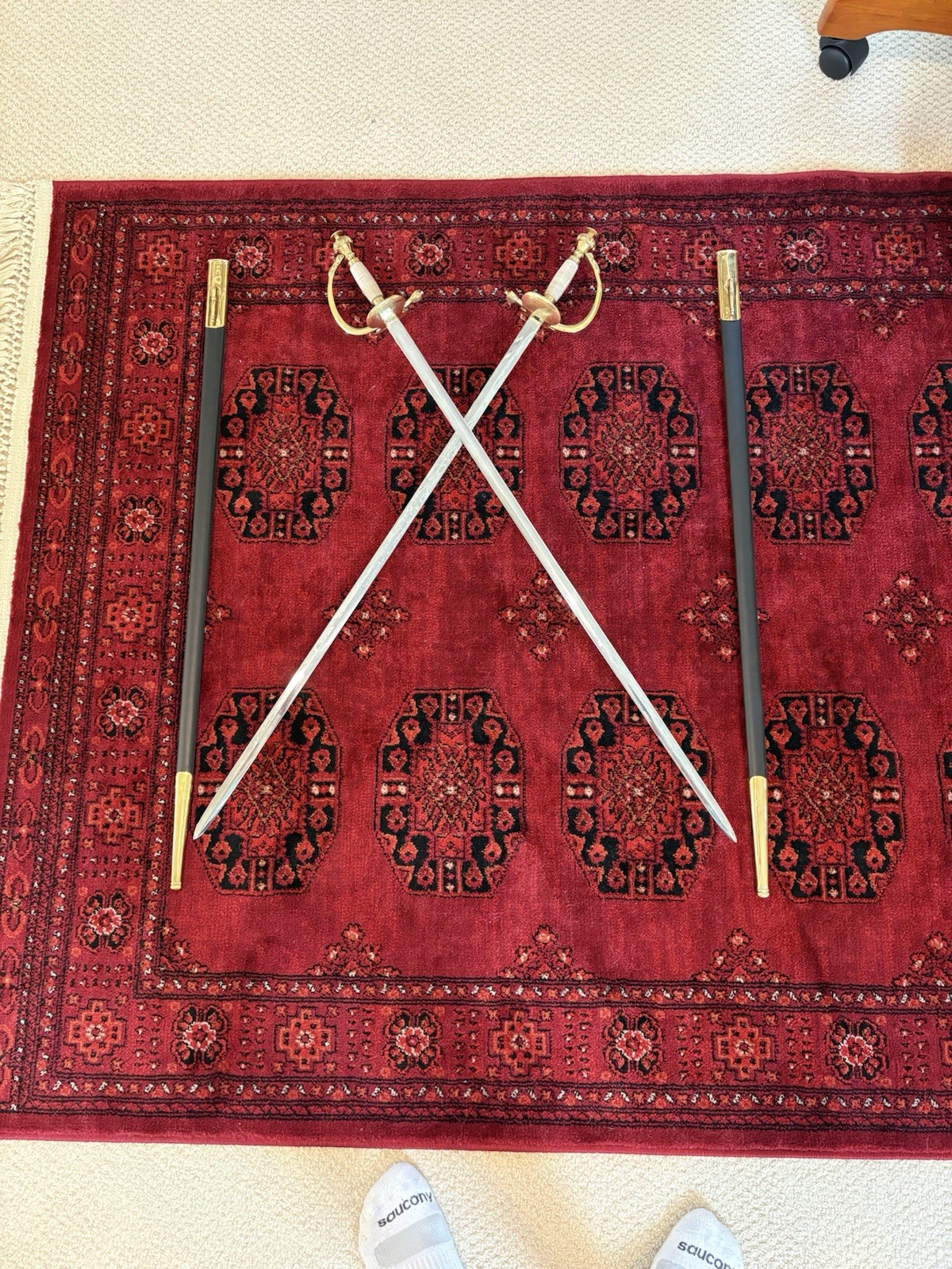 Matching Pair Of 1796 Infantry Officer’s Swords