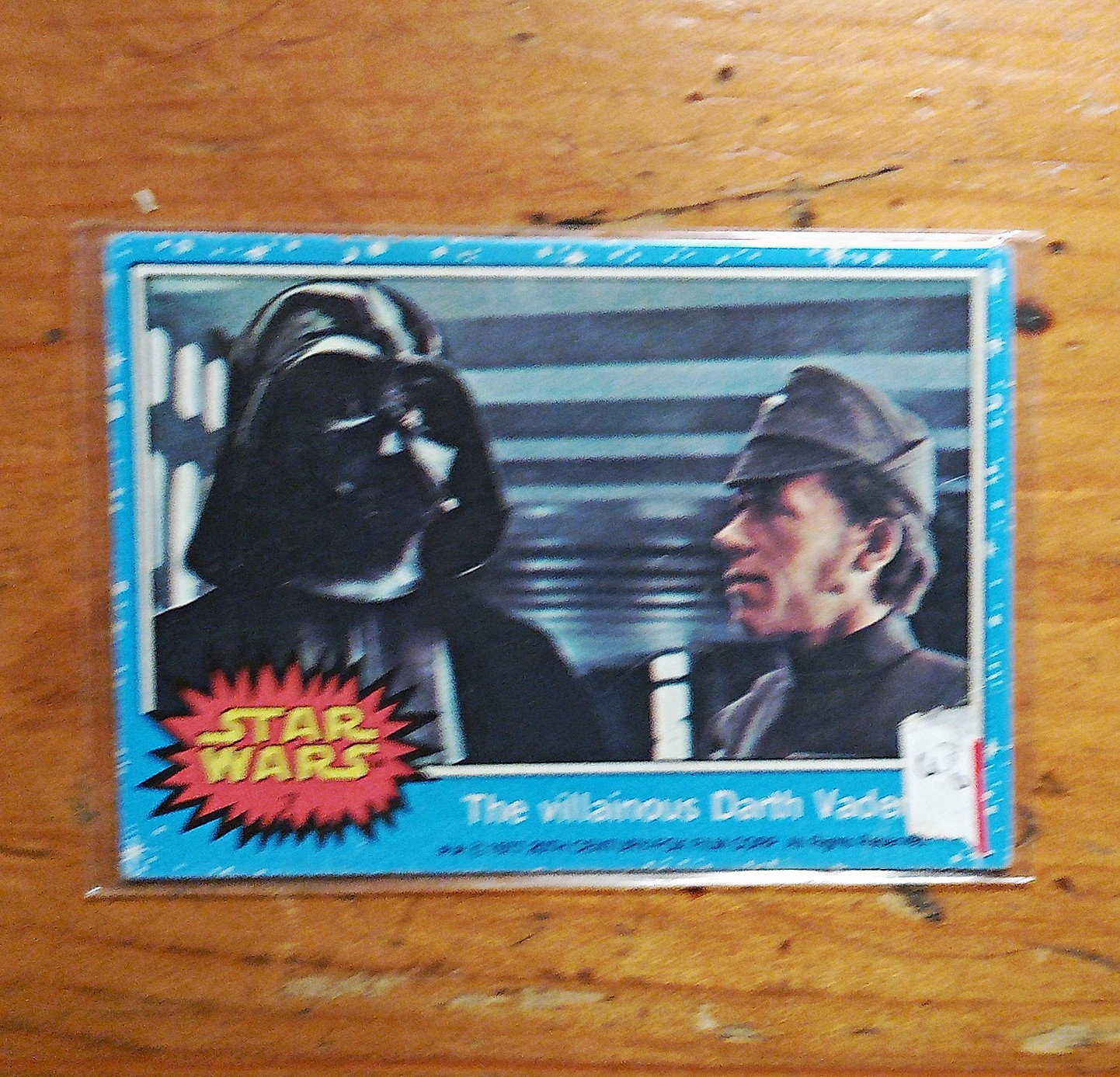 Topps 1977 Star Wars Base Set The Villainous Darth Vader #141 Non-Sport