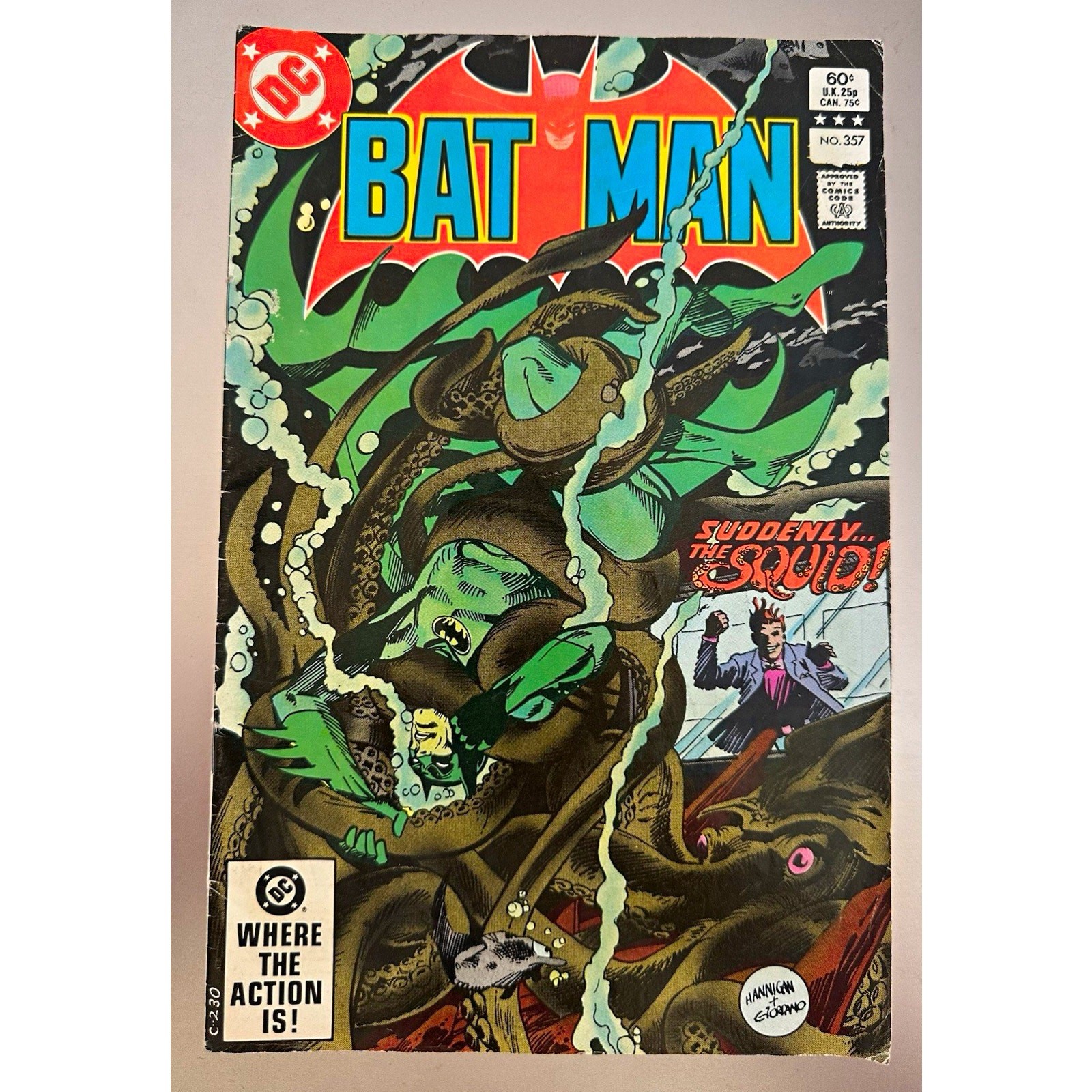 Batman #357 (1983) – 1st Jason Todd – DC Comics – Mid Grade – Hannigan/Giordano