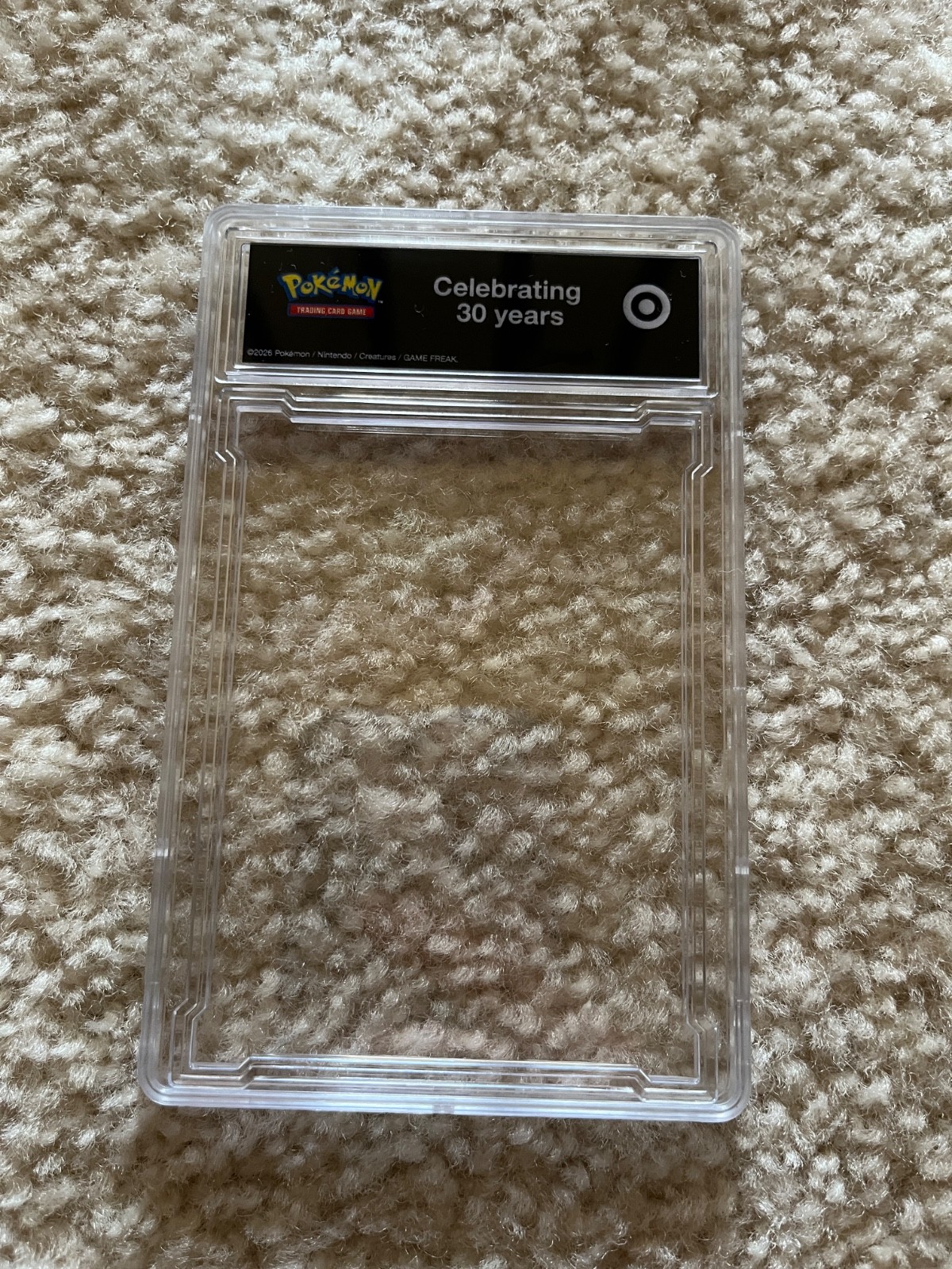Pokémon 30th Anniversary Target Exclusive Card Slab