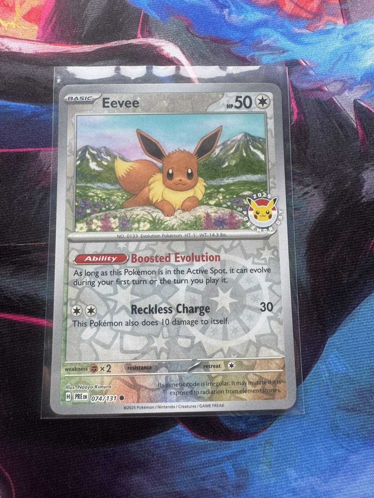 Eevee - 074/131 - Pokémon Day 2025 Promo - NM - Pokemon Card
