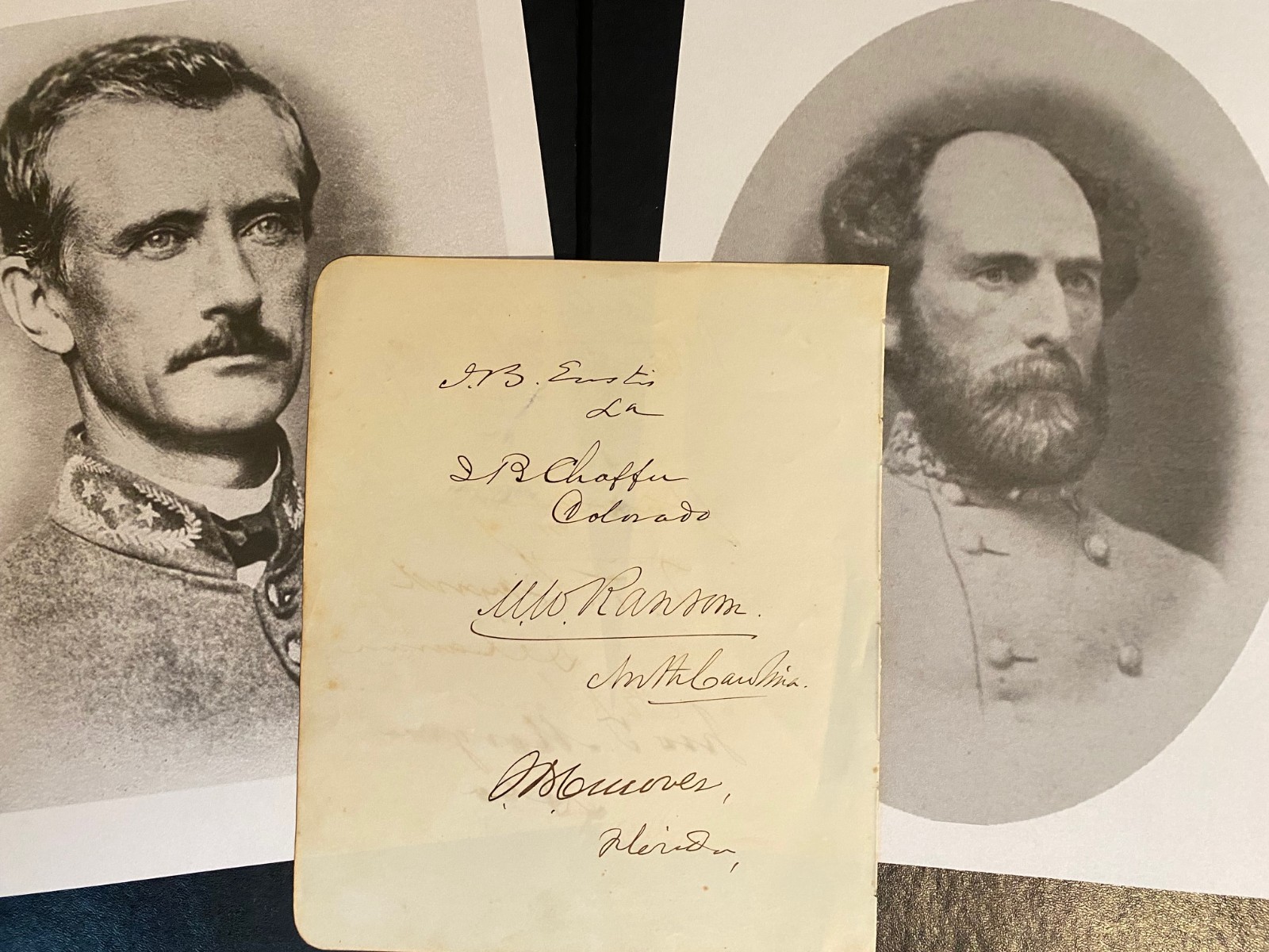 (7) Senator Signatures; Confederate General John T. Morgan & Matt Ransom & More