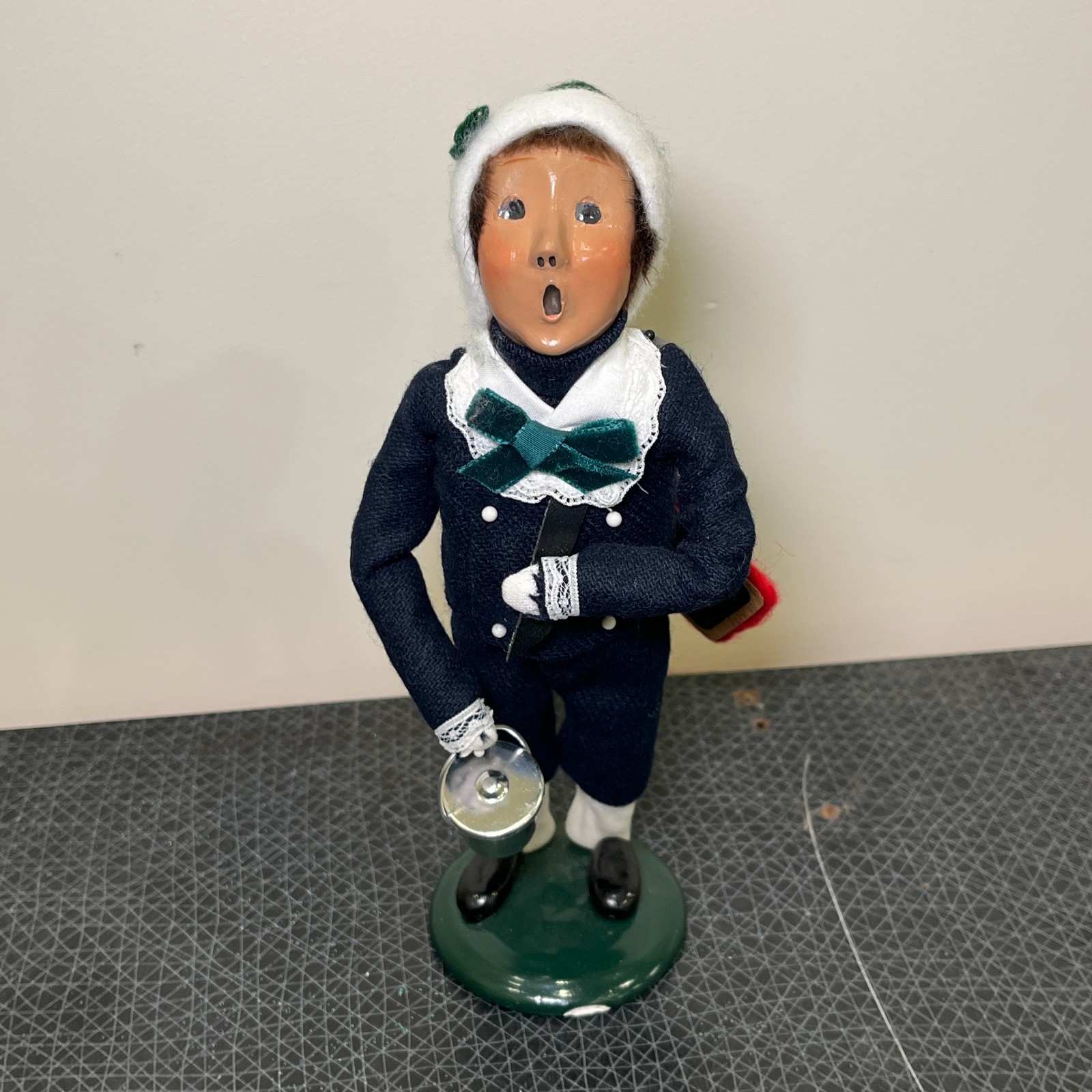 Vtg Choice Byers Carolers Boy School Child, Lunch box Pail, Books, Chalkboard