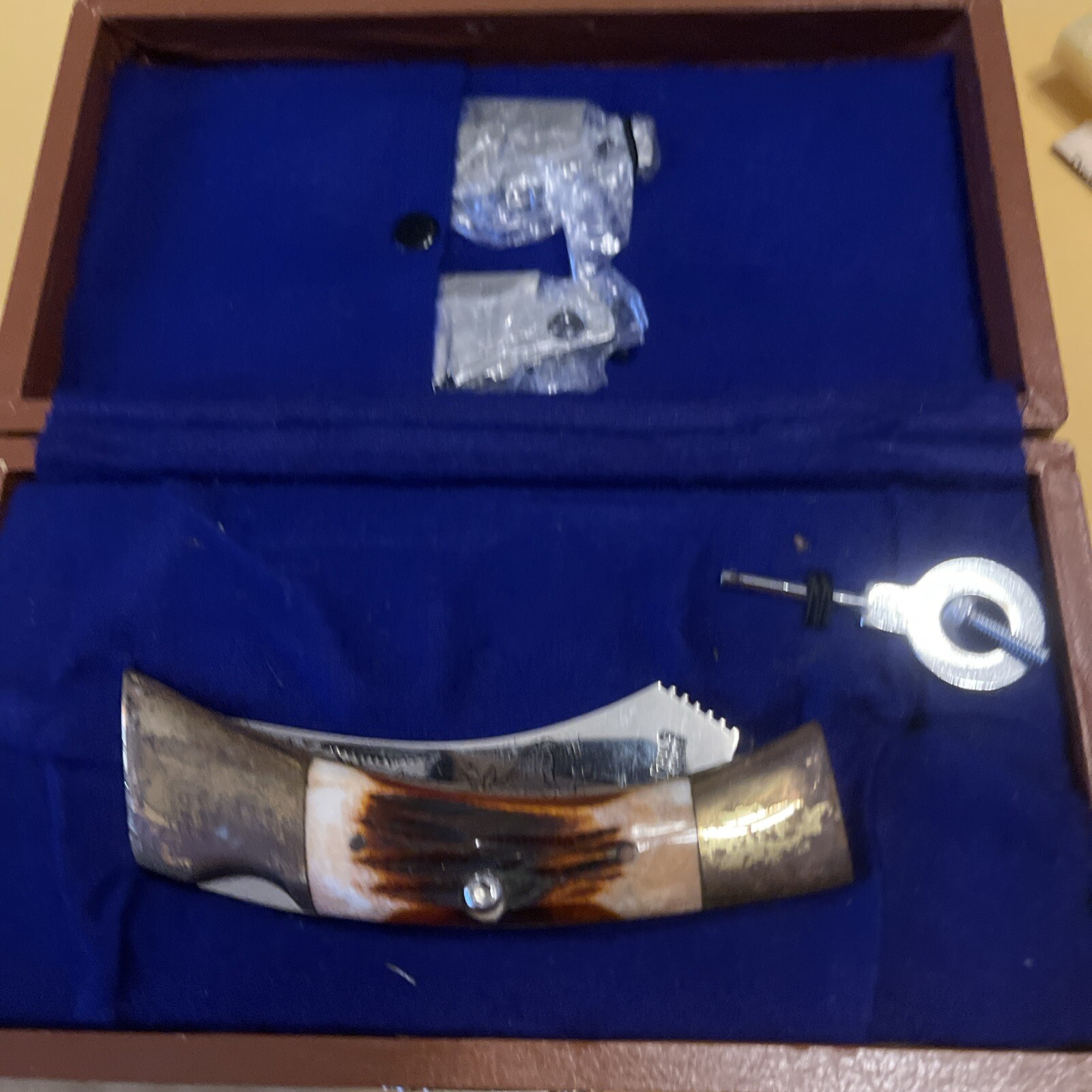 Star -Paul's Switch- A- Blade  Knife 3 Exchanging Blades 1970's JAPAN