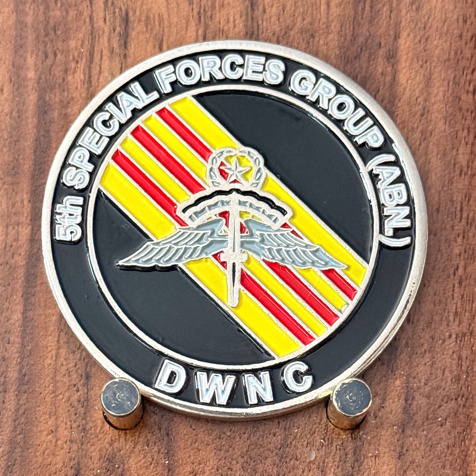 5th Special Forces Group ABN DWNC Military Challenge Coin  W#23