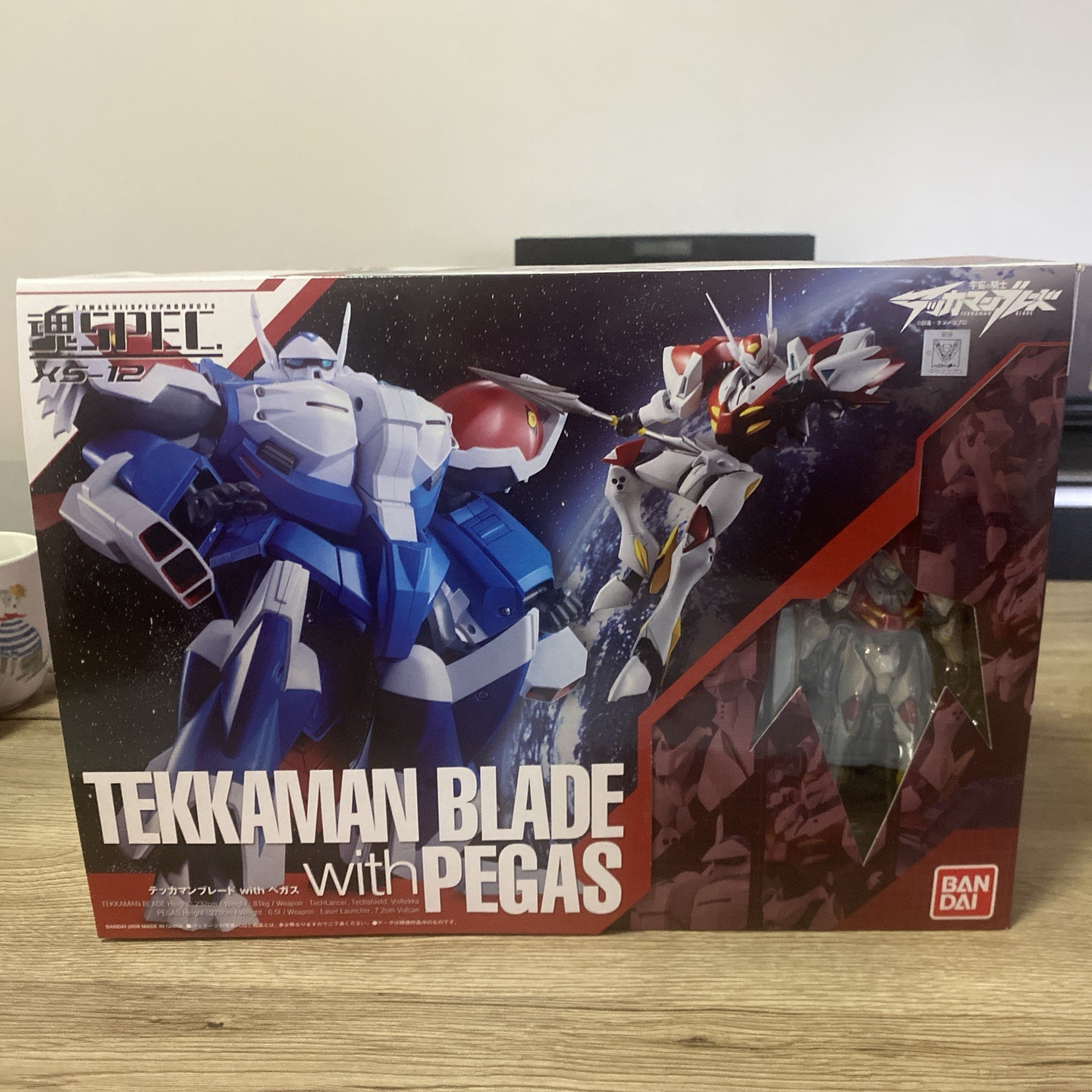 Bandai Tamashii Spec XS-12 Tekkaman Blade with Pegas Action Figure New