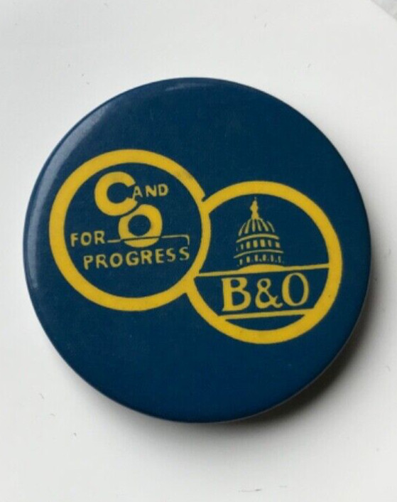 Vintage C&O B&O Railroad For Progress
