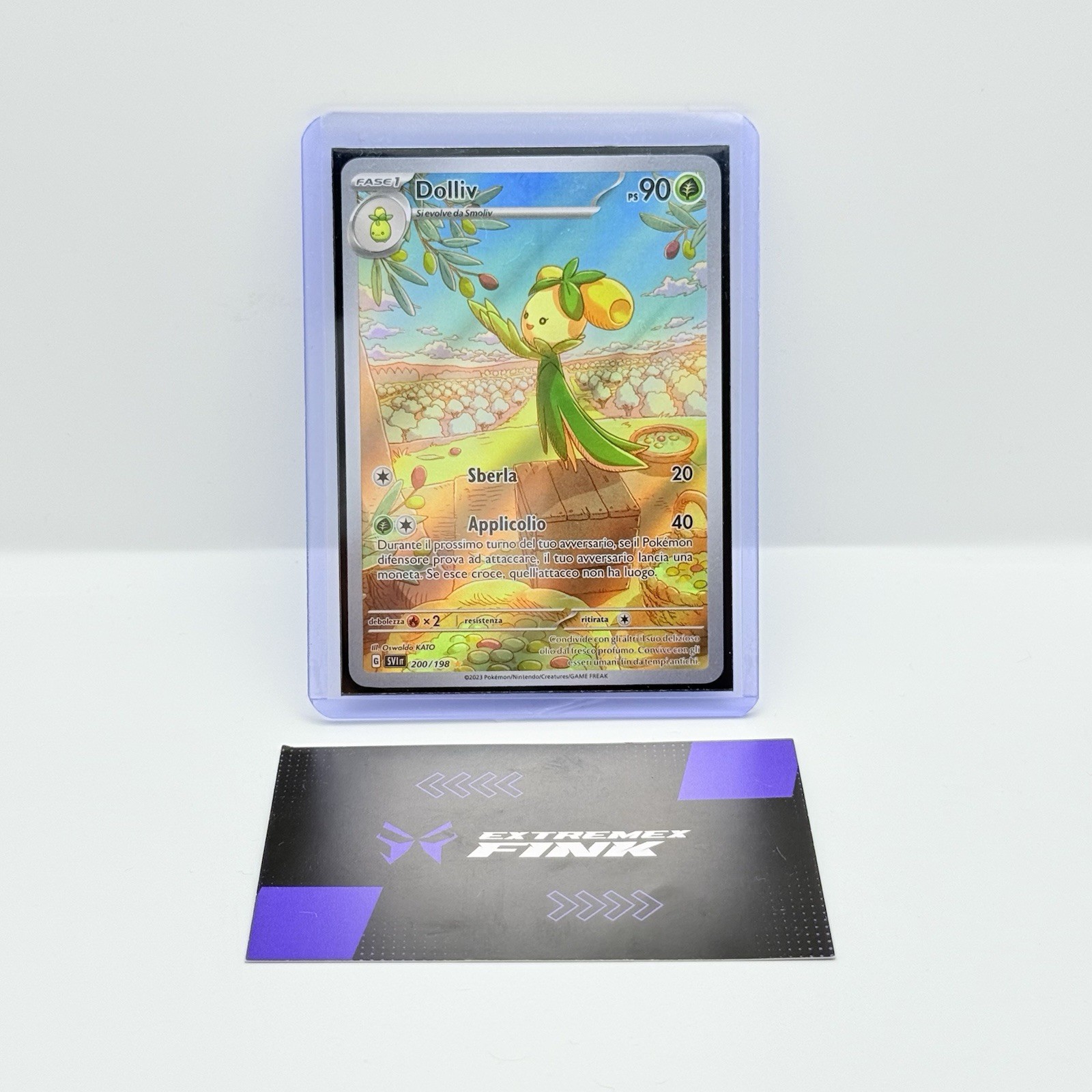 POKEMON CARD - DOLLIV 200/198 - ITA - SCARLET AND VIOLET - NEAR MINT