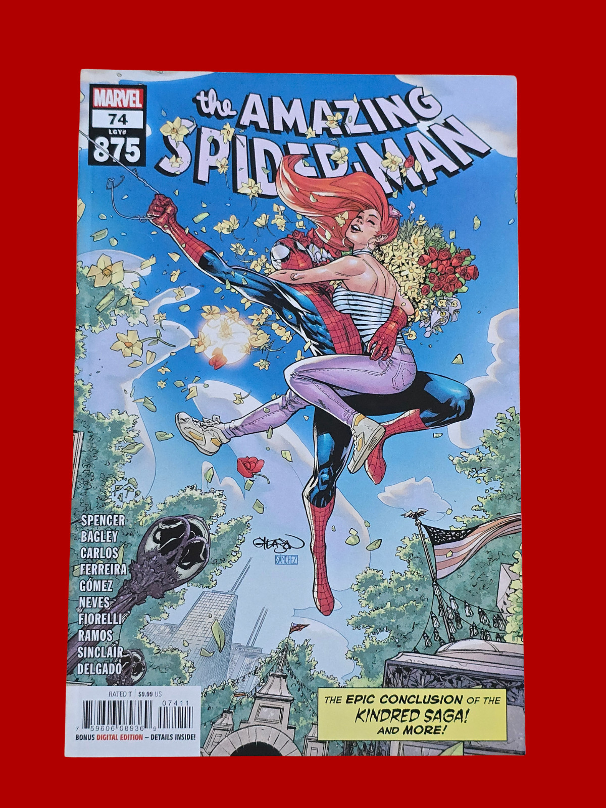 Amazing Spider-Man #74 #875 Marvel 2021 What Cost Victory Kindred Finale
