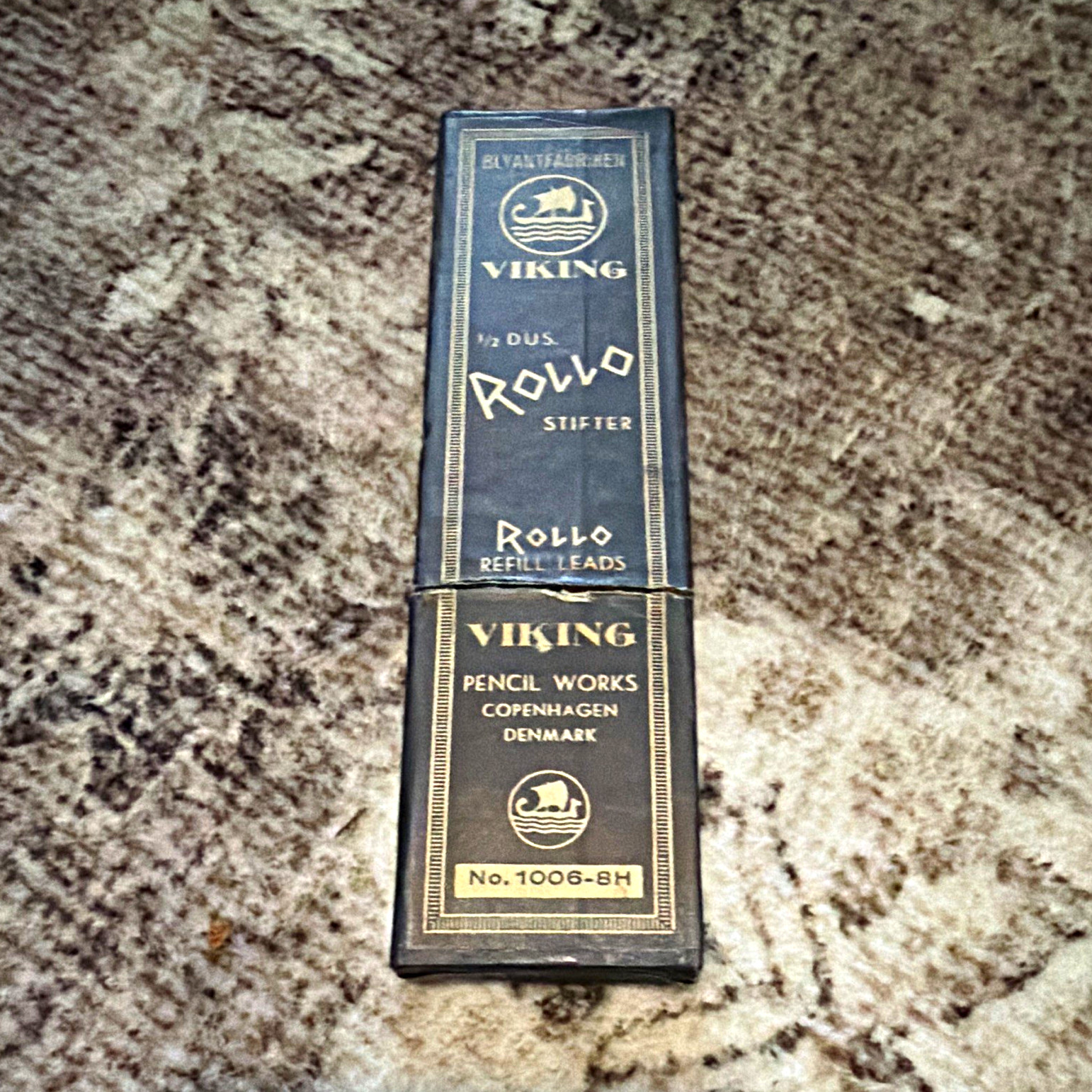 Viking Black Rollo Stifter / Sifter Refill Leads Box for Rolling Paper Works