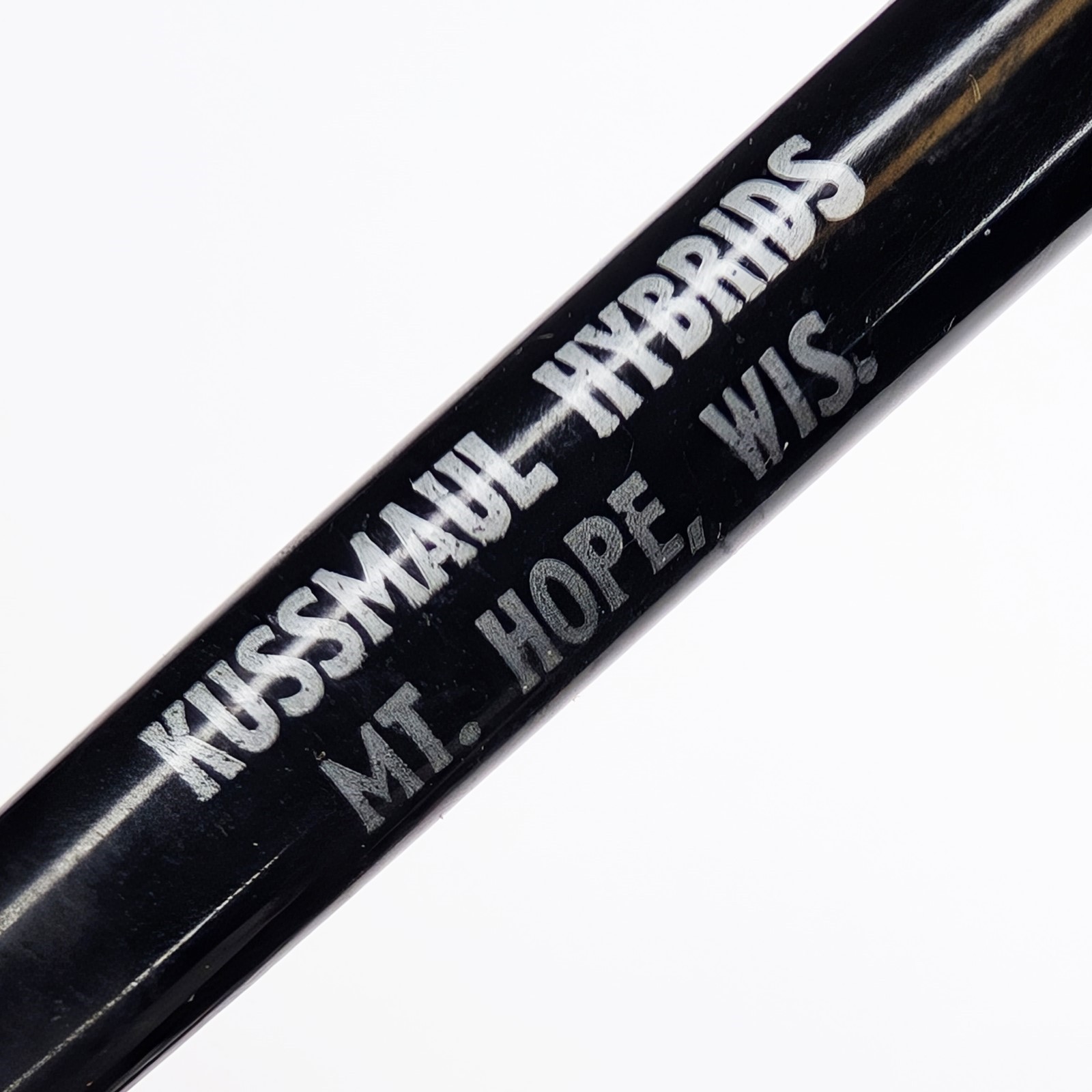 c1970s Mt. Hope, Wisconsin Kussmaul Hybrids Corn Seed Advertising Pen WI G25