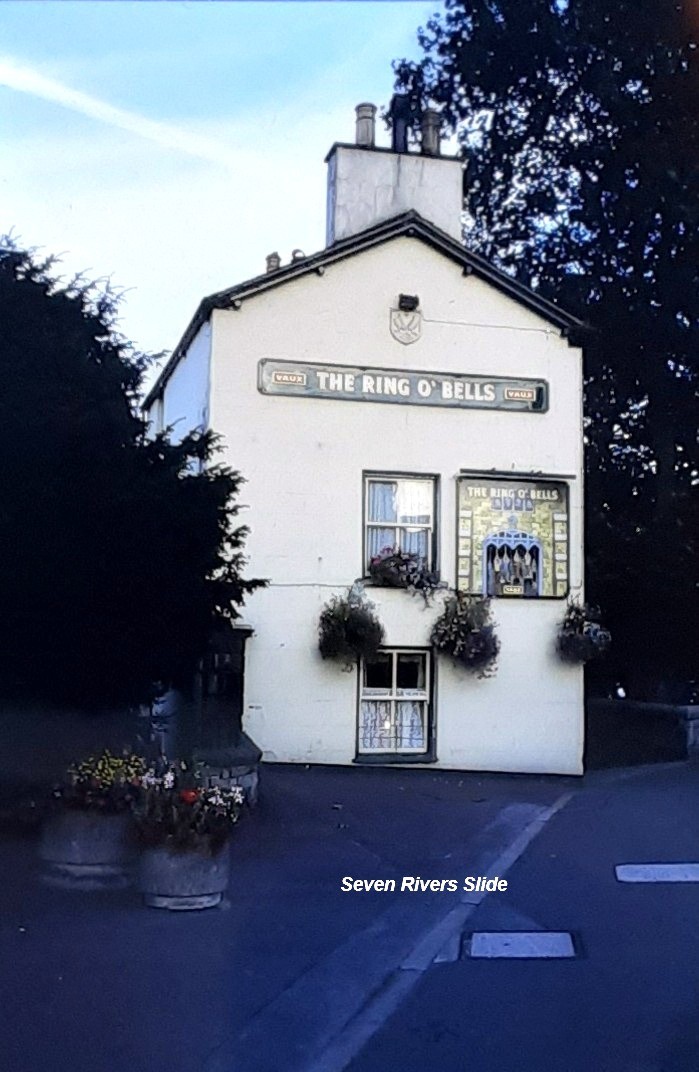 1997 The Ring O' Bells Pub in Kendal, England 35mm Slide Photo