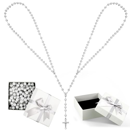 Lasso Wedding Rosary Rope Lazo Para Boda Catholic Pearl Traditional Unity Cord