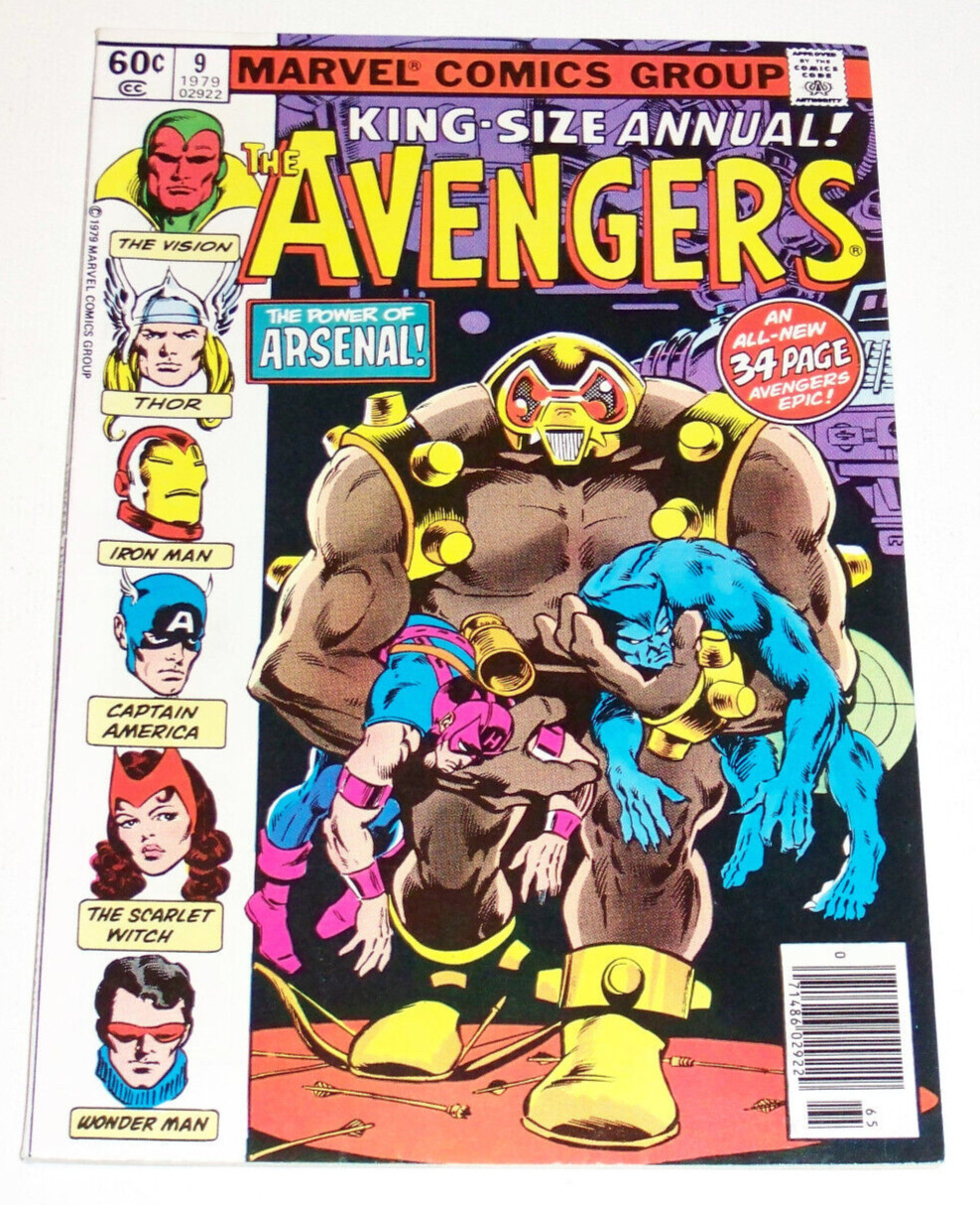 Avengers King-Size Annual #9 Newsstand Marvel Comics 1979