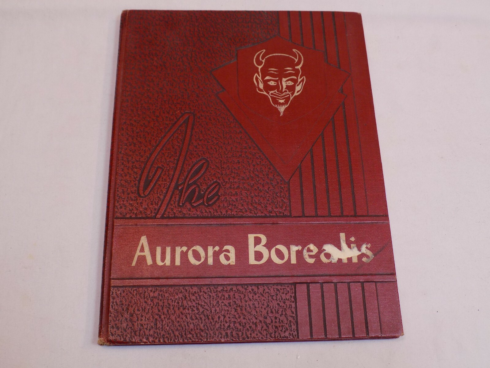 The Aurora High School Yearbook 1953 Borealis Indiana Class Alumni Student Old 