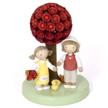 Couple at Flowering Tree (Flade)