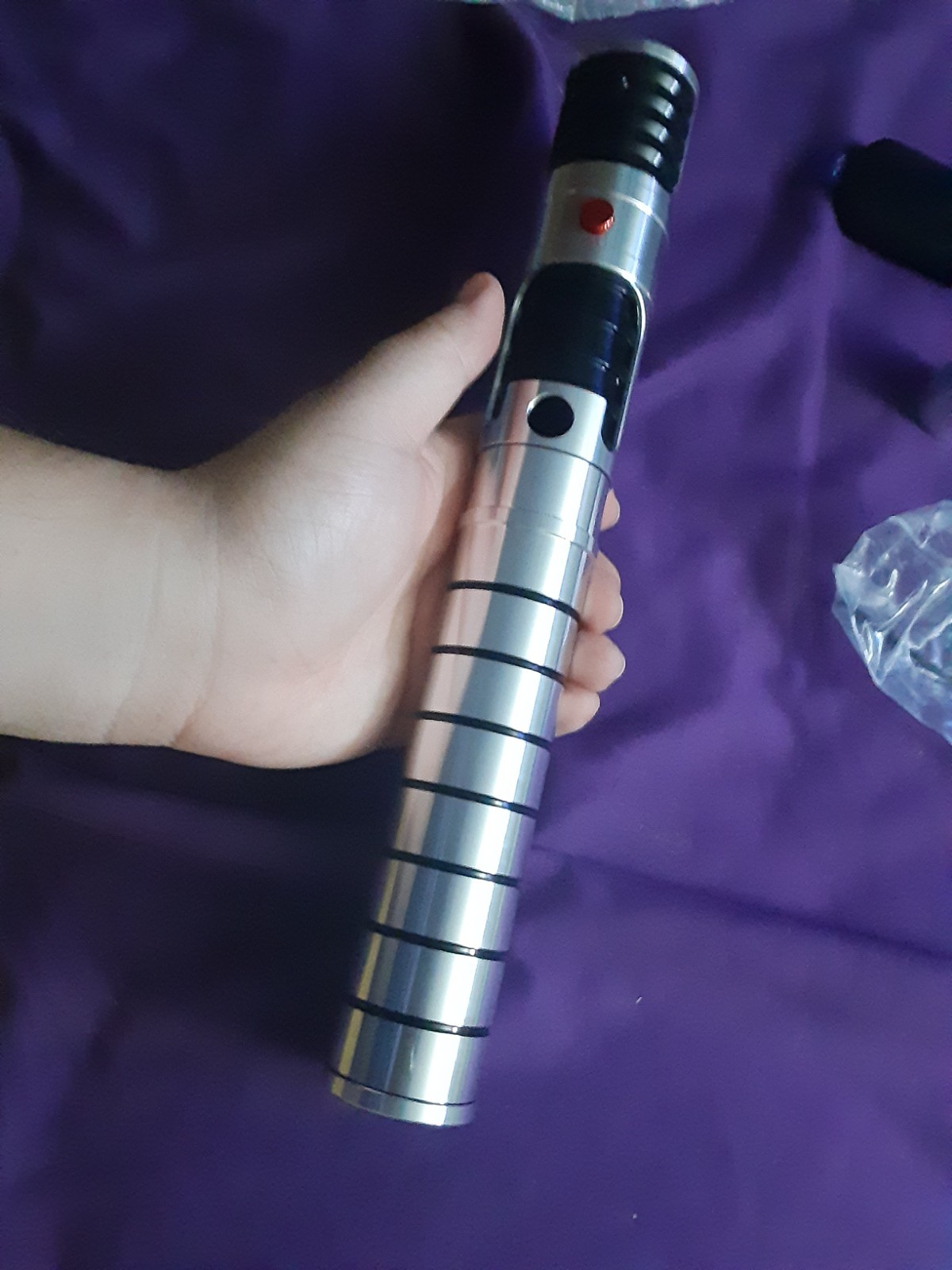 Ultrasabers Enigma (Quinlan Vos) EMPTY hilt (Obi Wan TPM/AOTC pommel included)