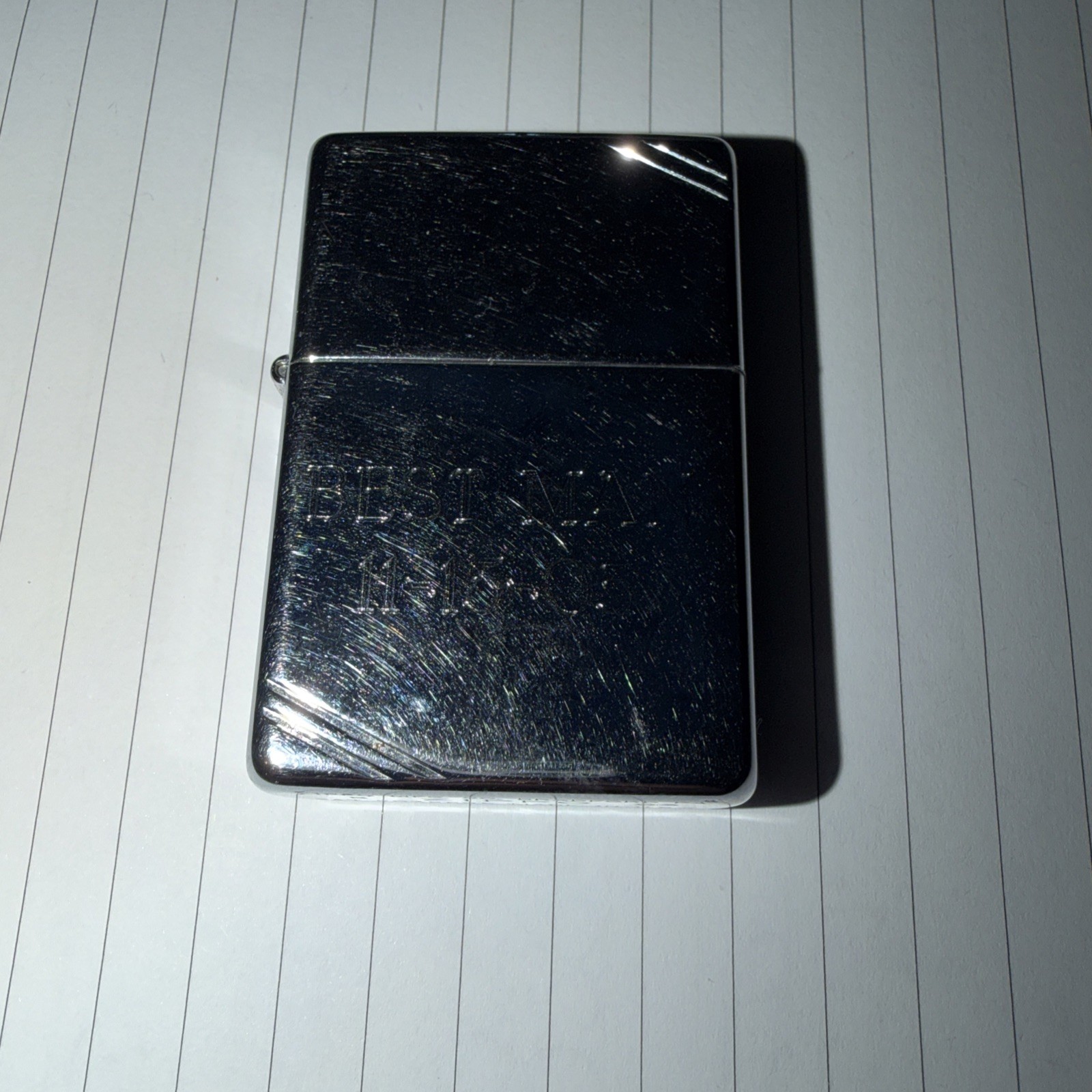 BRADFORD PA USA CHROME ZIPPO LIGHTER.