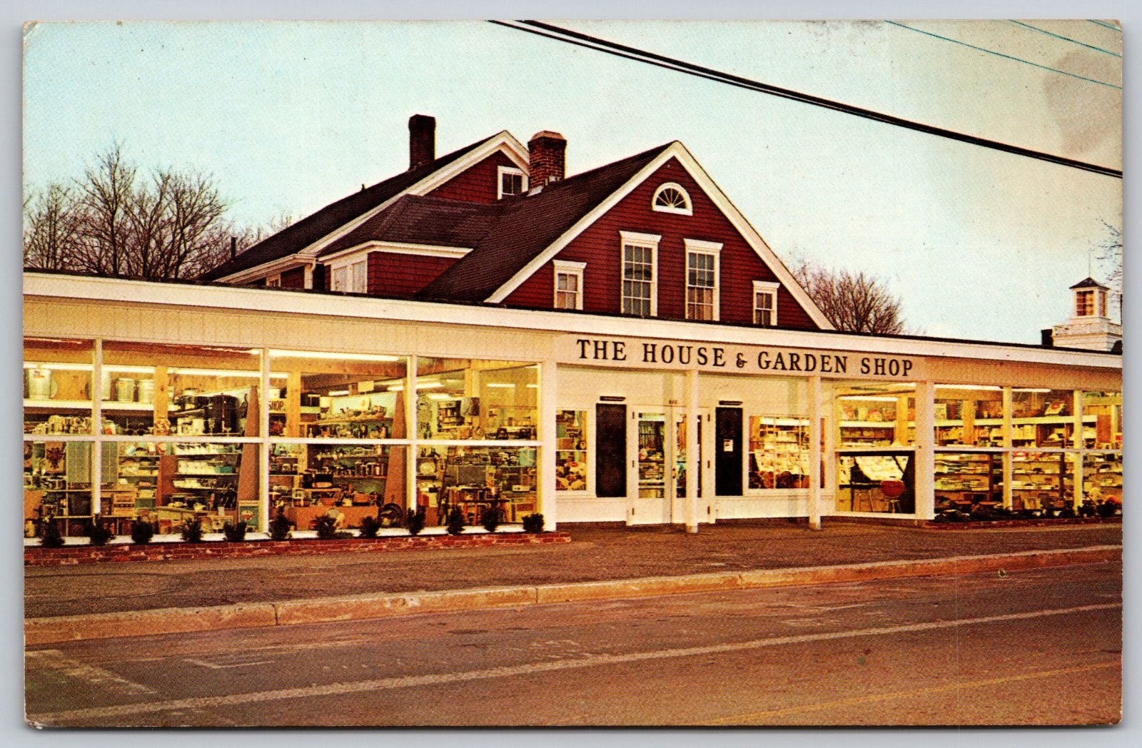 The House & Garden Shop Osterville Massachusetts Dexter Press Postcard PC212