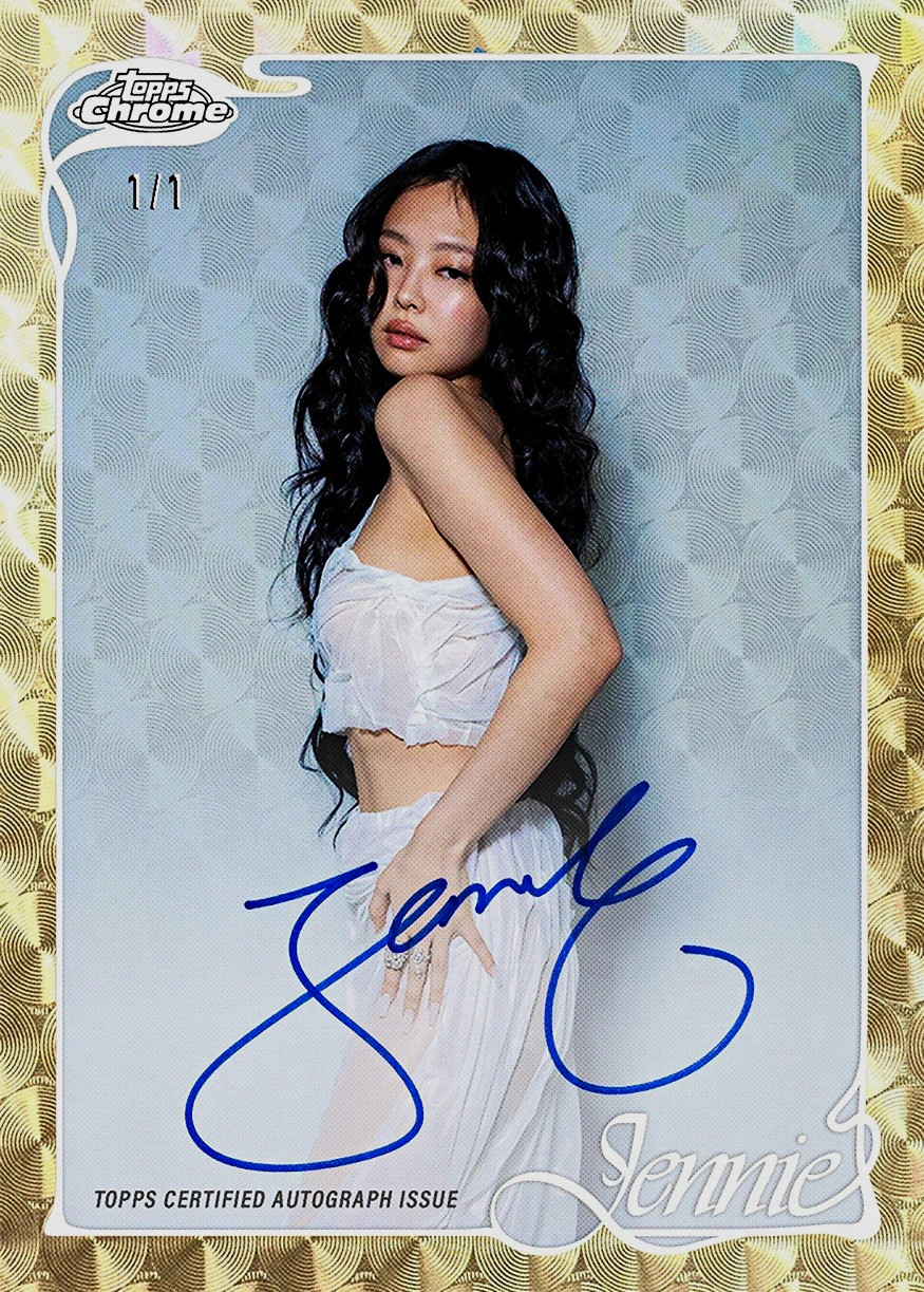 2026 Topps Chrome Jennie 10-Card Box