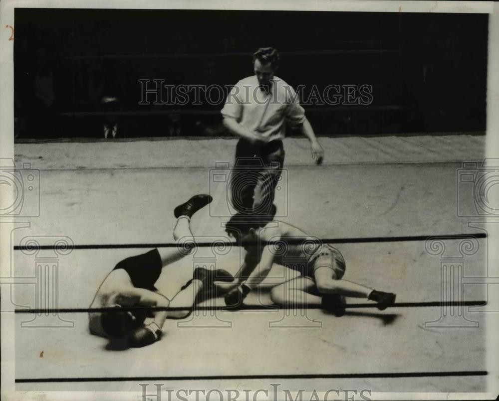 1931 Press Photo Willard Weiss Koed by Barney Smith at Madison Square Garden