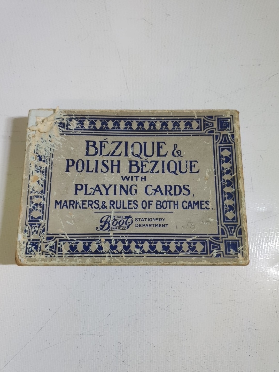 Vintage Bezique & Polish Bezique Card Game Complete -All Intact - (Rare)