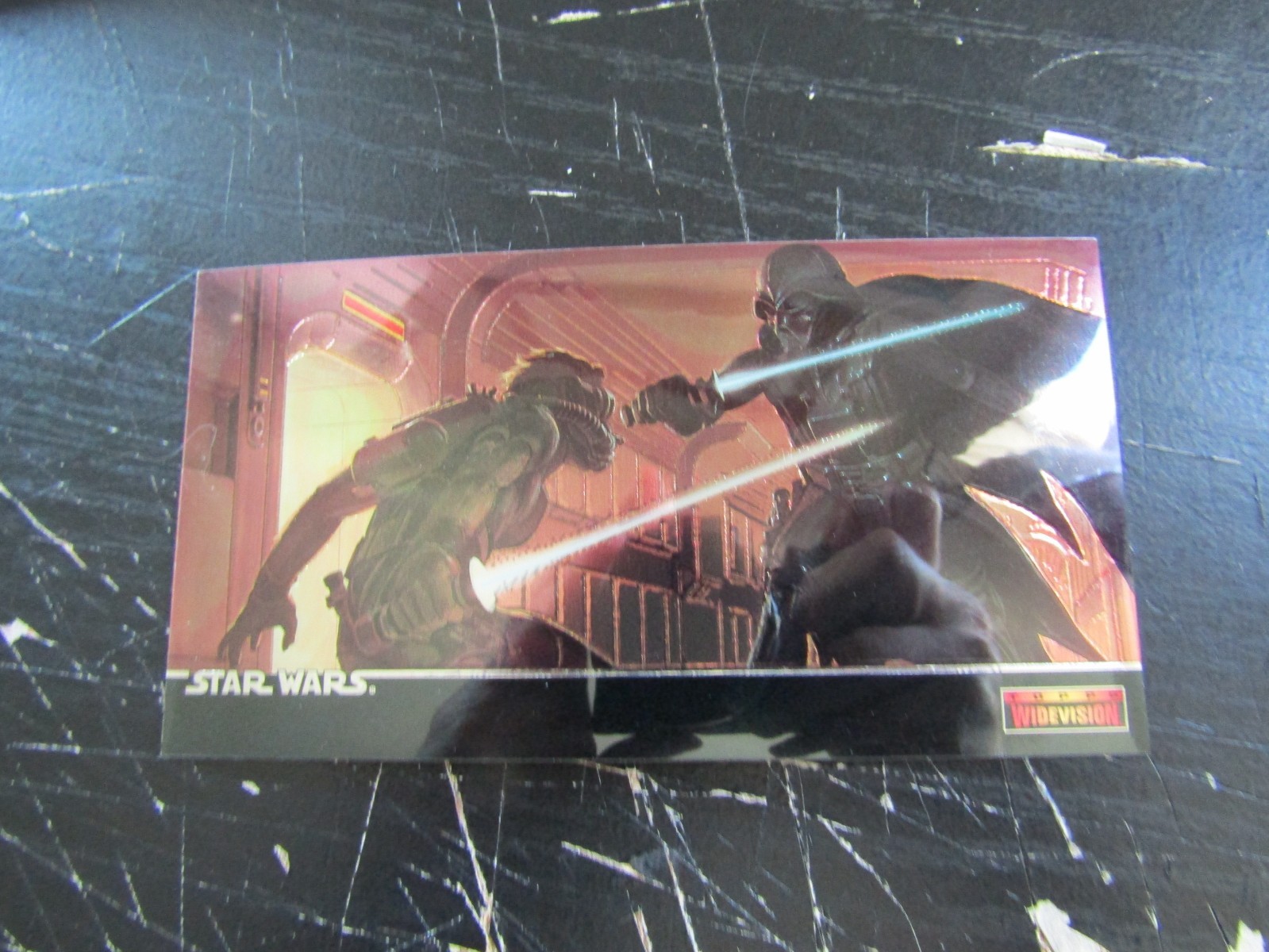 1995 Topps Star Wars Widevision Foil Card C/5 Finest