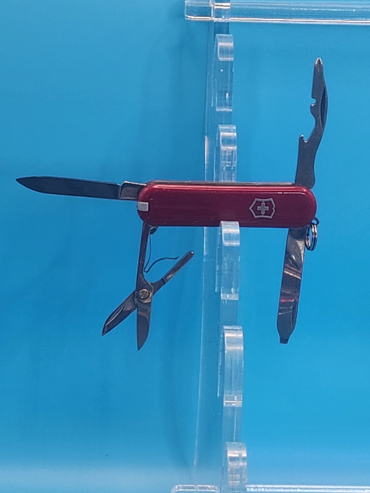 Victorinox Rambler 58mm SAK Folding Pocket Knife Keychain Utility Tool EDC