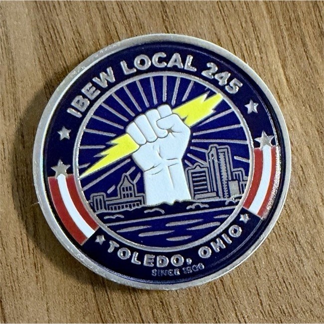 IBEW Local 245 Toledo Ohio International Convention Coin (2026)