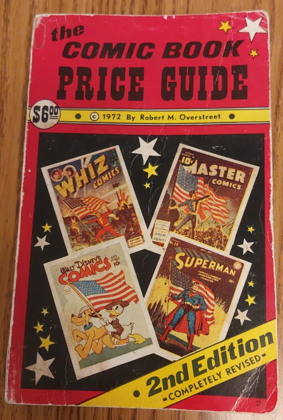 THE OVERSTREET COMIC BOOK PRICE GUIDE 2ND EDITION 1972
