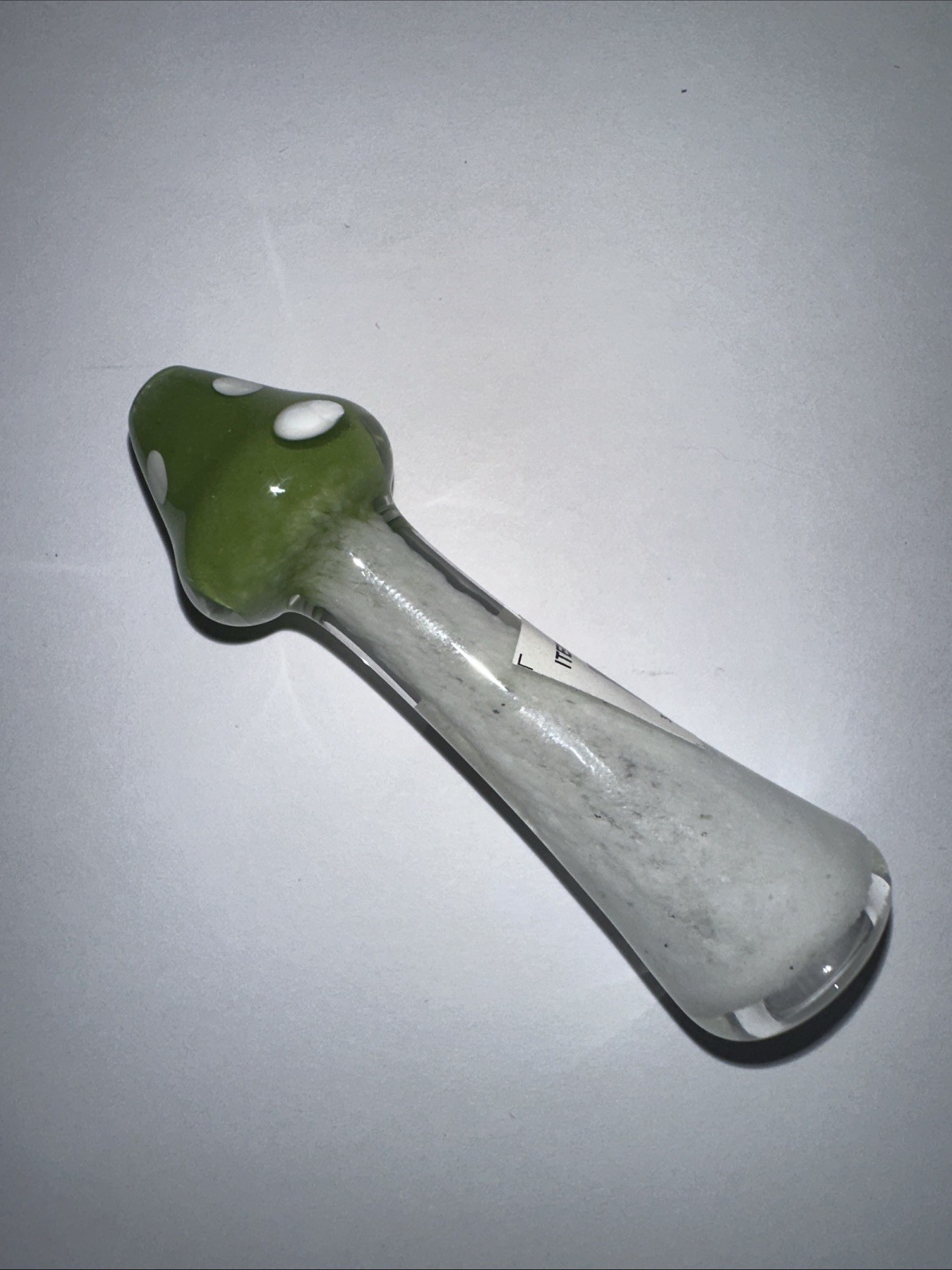 1ct🔥3” ONE HITTER Fumed 💚GREEN Glass CHILLUM TOBACCO U GET PIPE IN PICTURE💙
