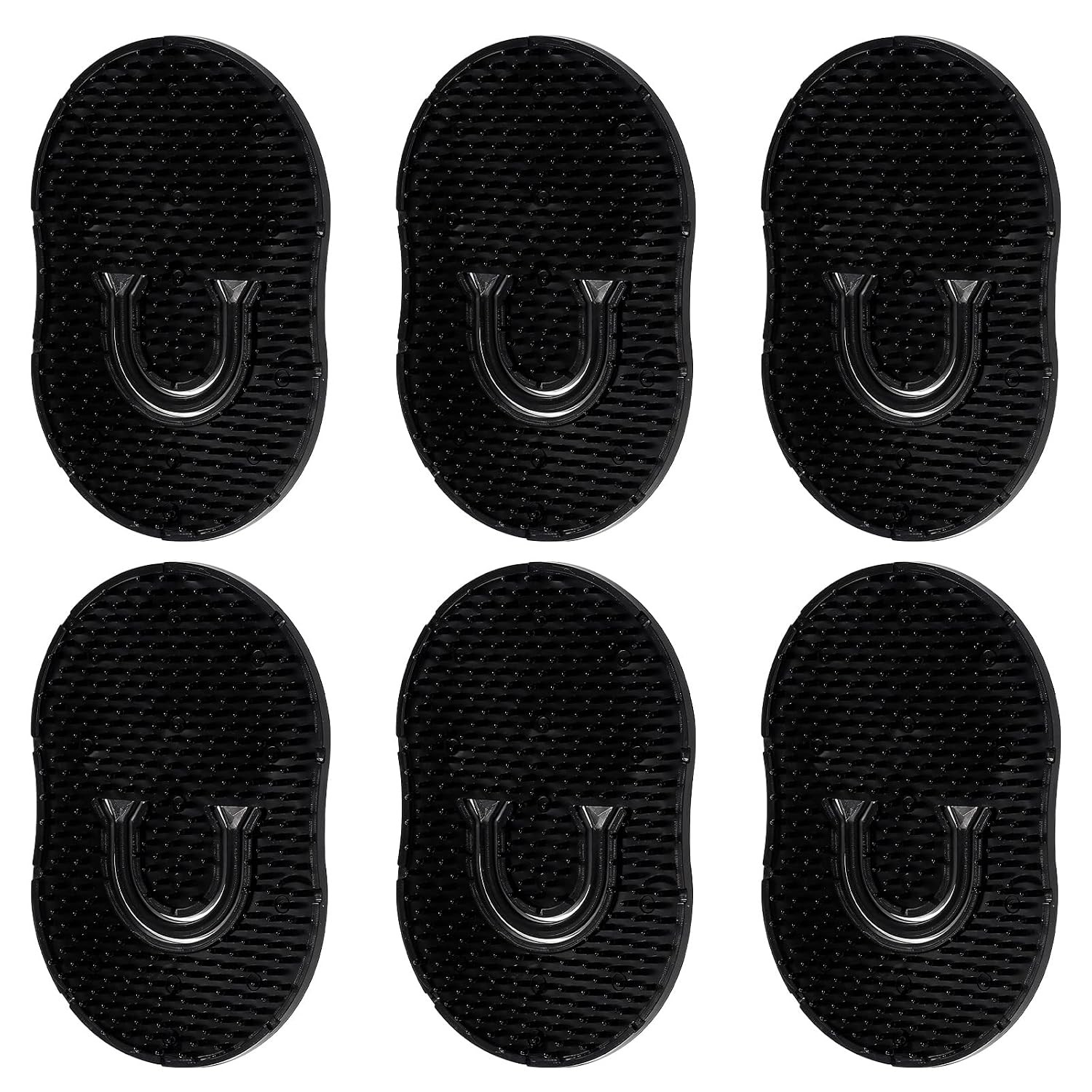 Thinp 6 Packs Palm Combs for Men,Portable Pocket Brush Soft Pocket Combs for