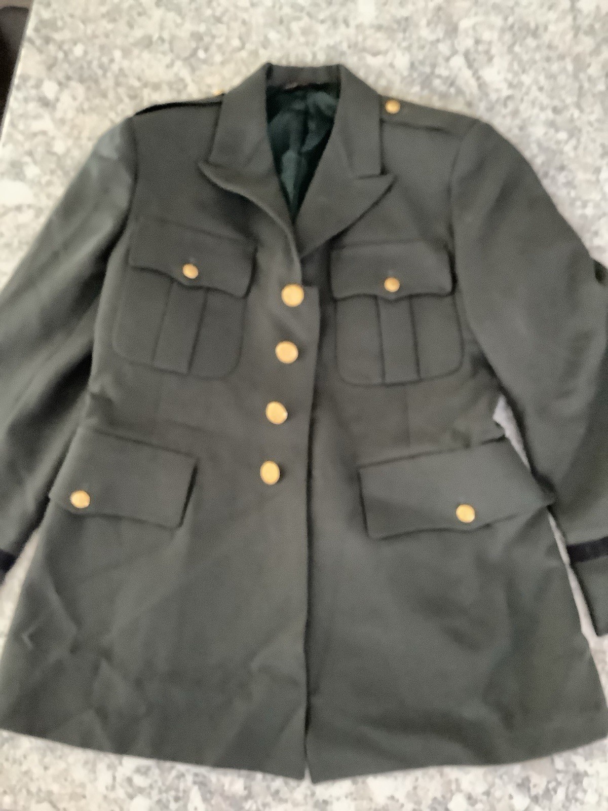 US Army Green Dress Uniform Tunic And Pants Set, Vintage Pre 1960\'s (?)