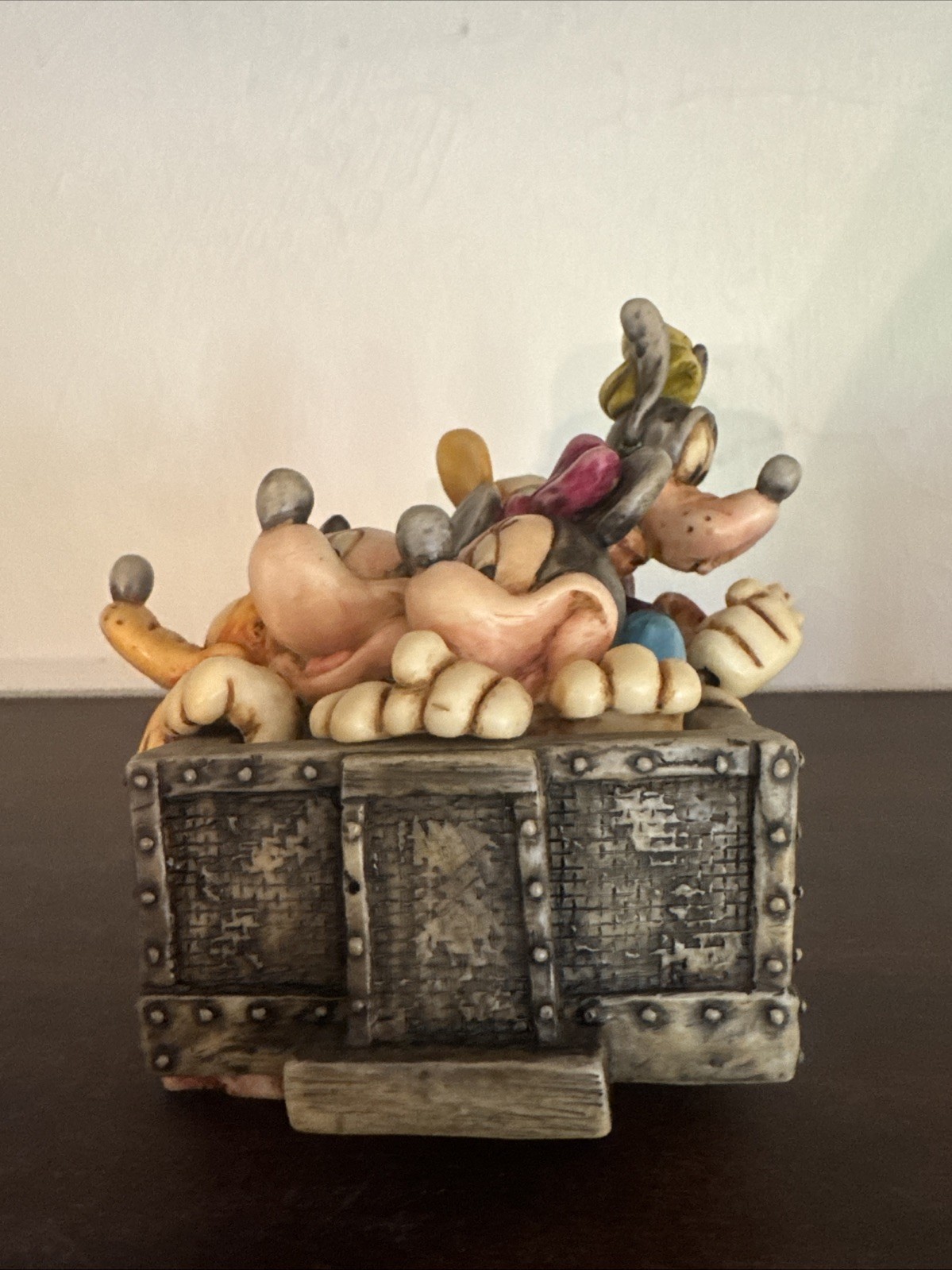 Disney Harmony Kingdom HOLLYWOOD TOWER OF TERROR HOTEL Trinket Box LE 1500