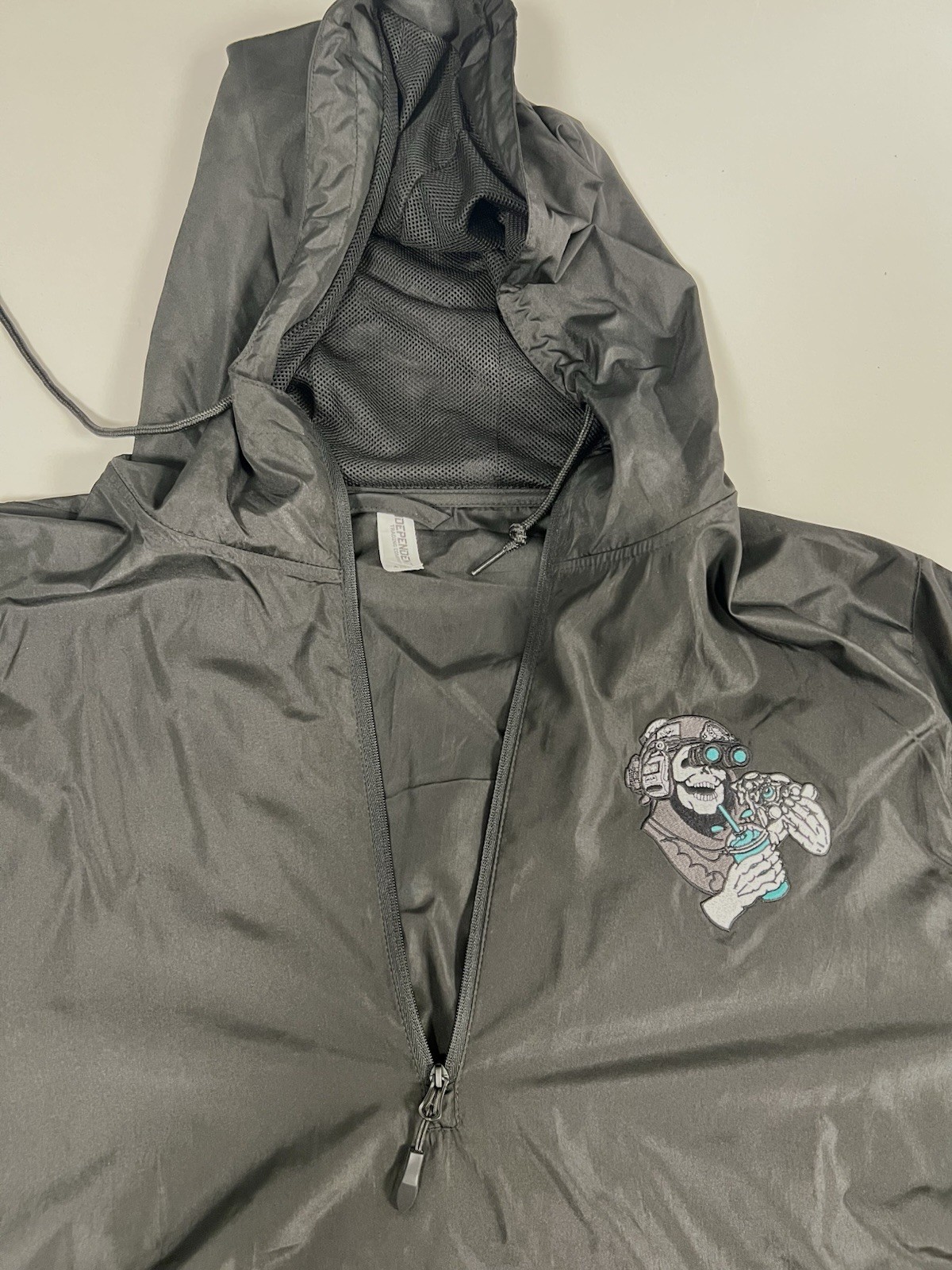 Wasteland Kooks X Whitephos X Room Temp Pizza XL Anorak Hoodie * SupDef 176 FOG*