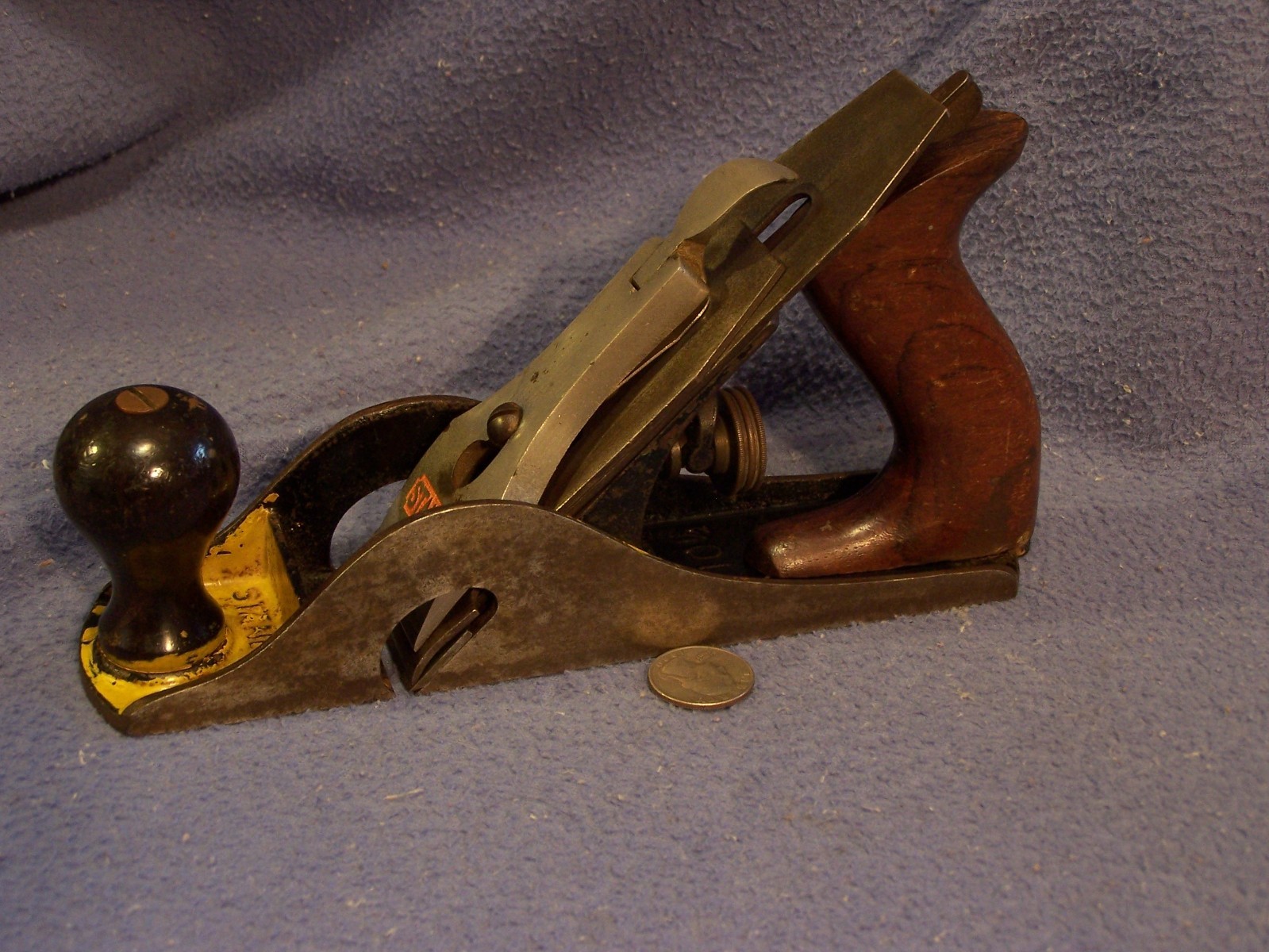 Stanley No. 10 1/2 Carriage Maker's Rabbet Wood Plane GREAT USER TOOL