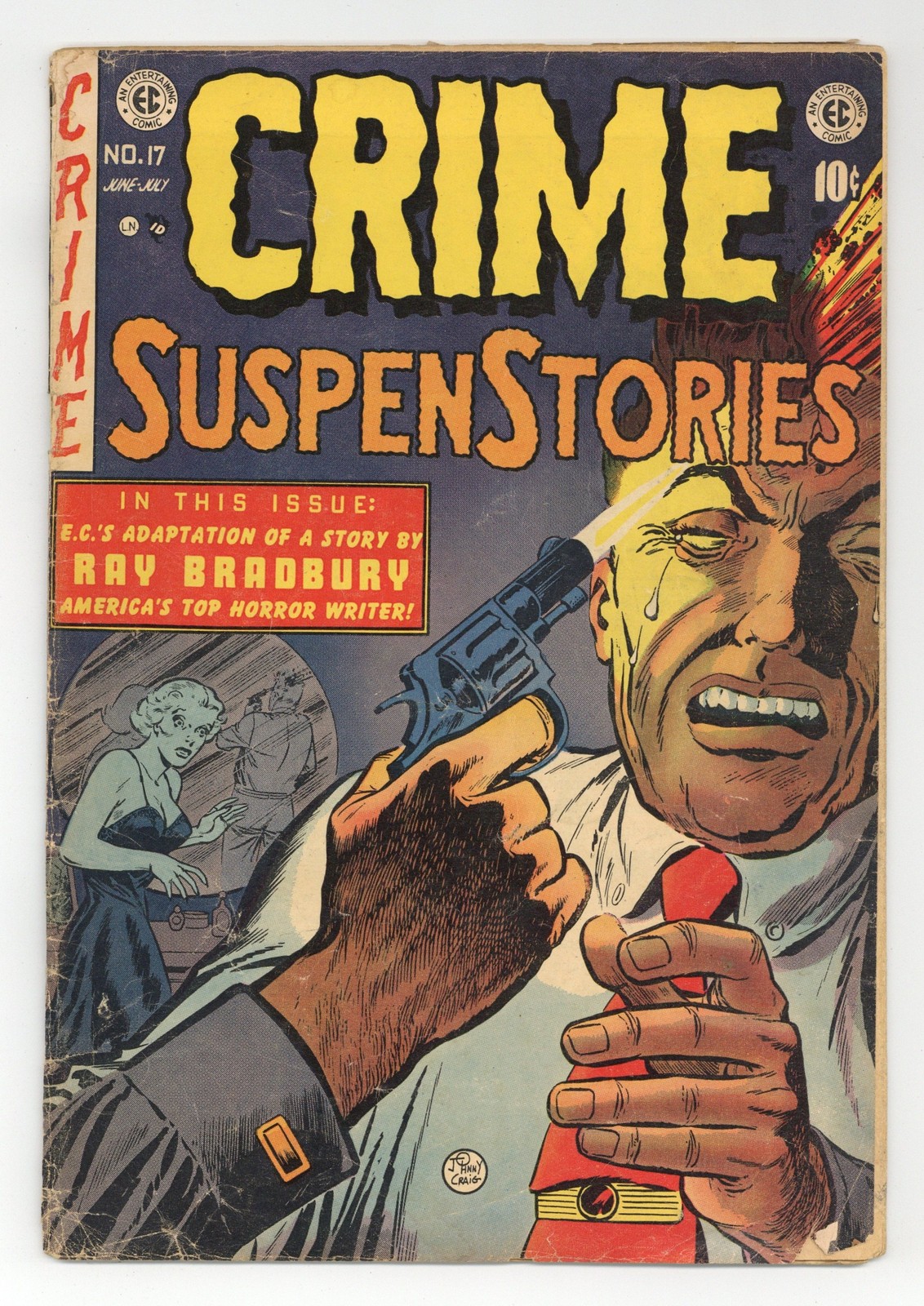 Crime Suspenstories #17 GD- 1.8 1953