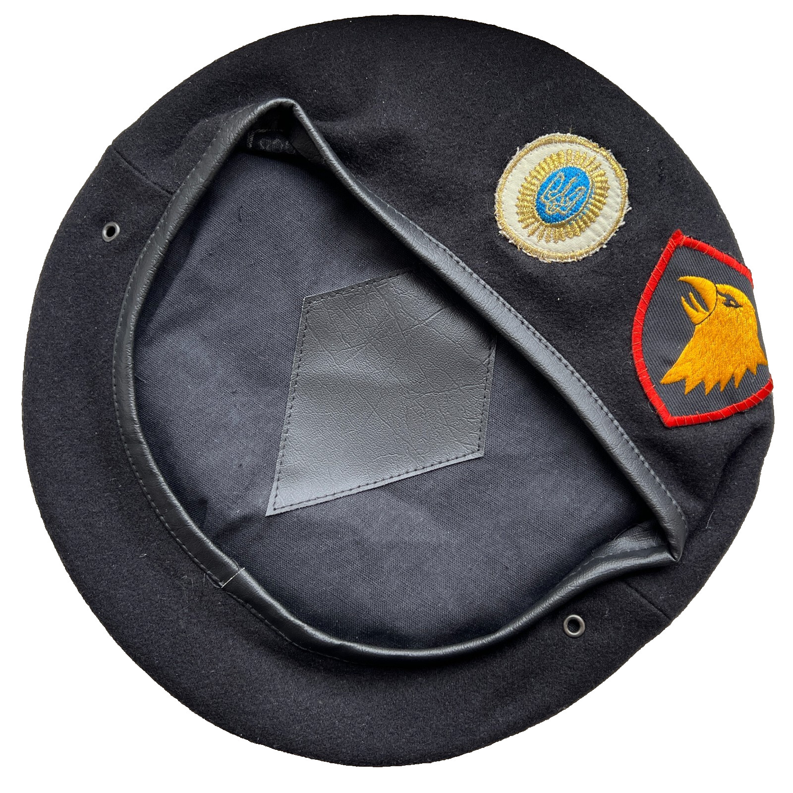 VDV Post-Soviet Ukrainian Air Force Vintage Military Uniform Beret Cap / 60 size
