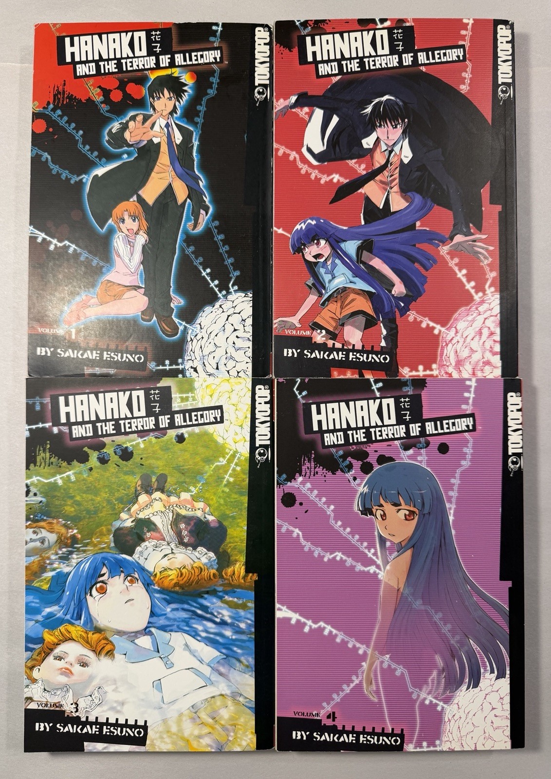 Hanako And The Terror Of Allegory 1 2 3 4 Manga ⚔️ Horror English Sakae Esuno