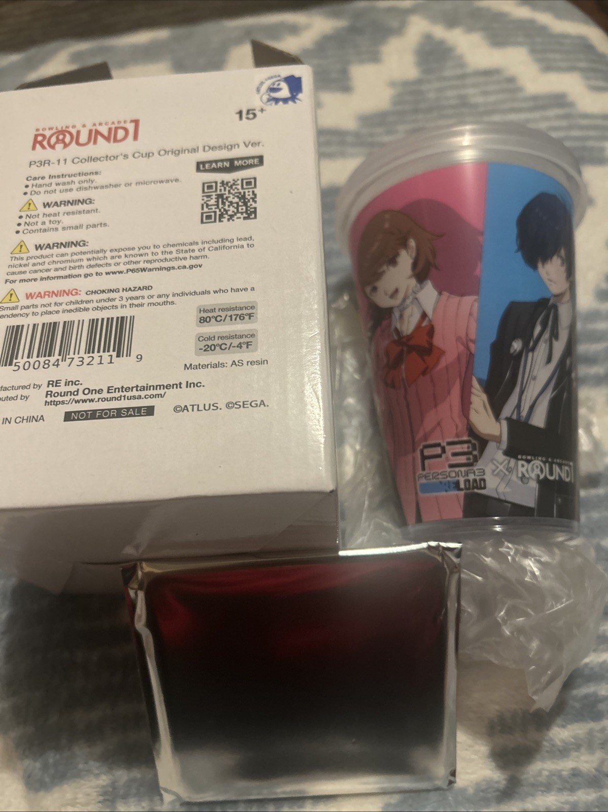 Persona 3 Reload Round1 Collector’s Cup Original Design Ver. (New/Never Used)