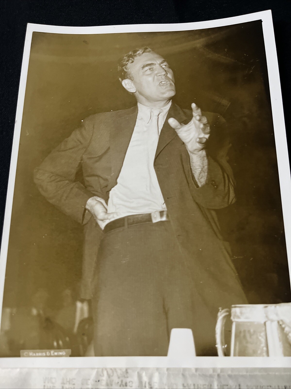 1937 Congress asked to probe Roosevelt family taxes Rep Fish Type 1 Press Photo