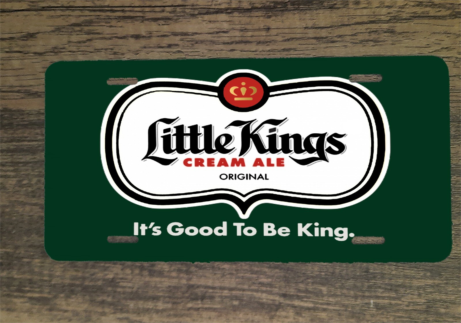 Little Kings 6x12 Custom Mountable Custom Mountable Novelty License Plate