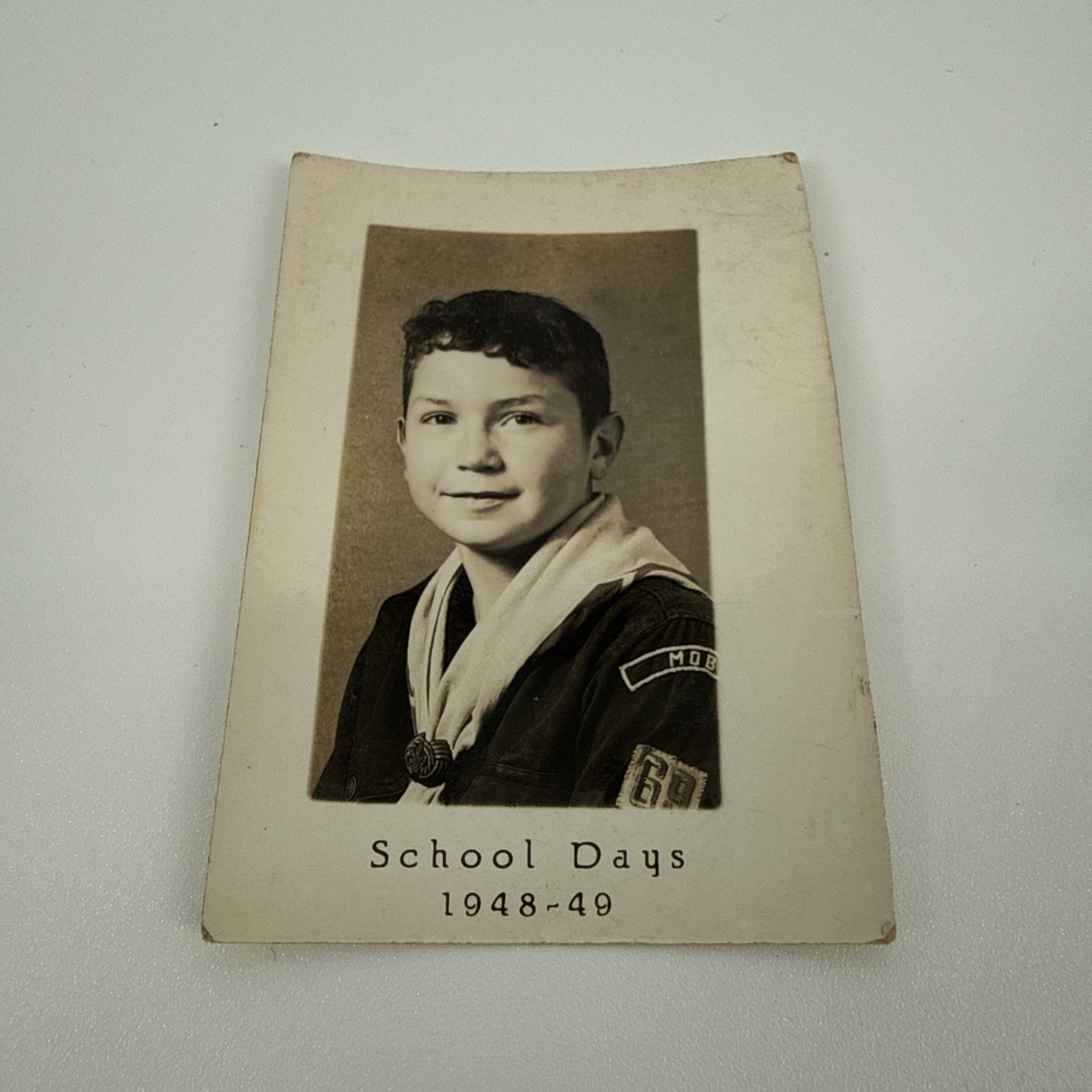 1948-49 Boy Scout School Portrait – Mobile Alabama? Troop 69 BSA Vintage Photo